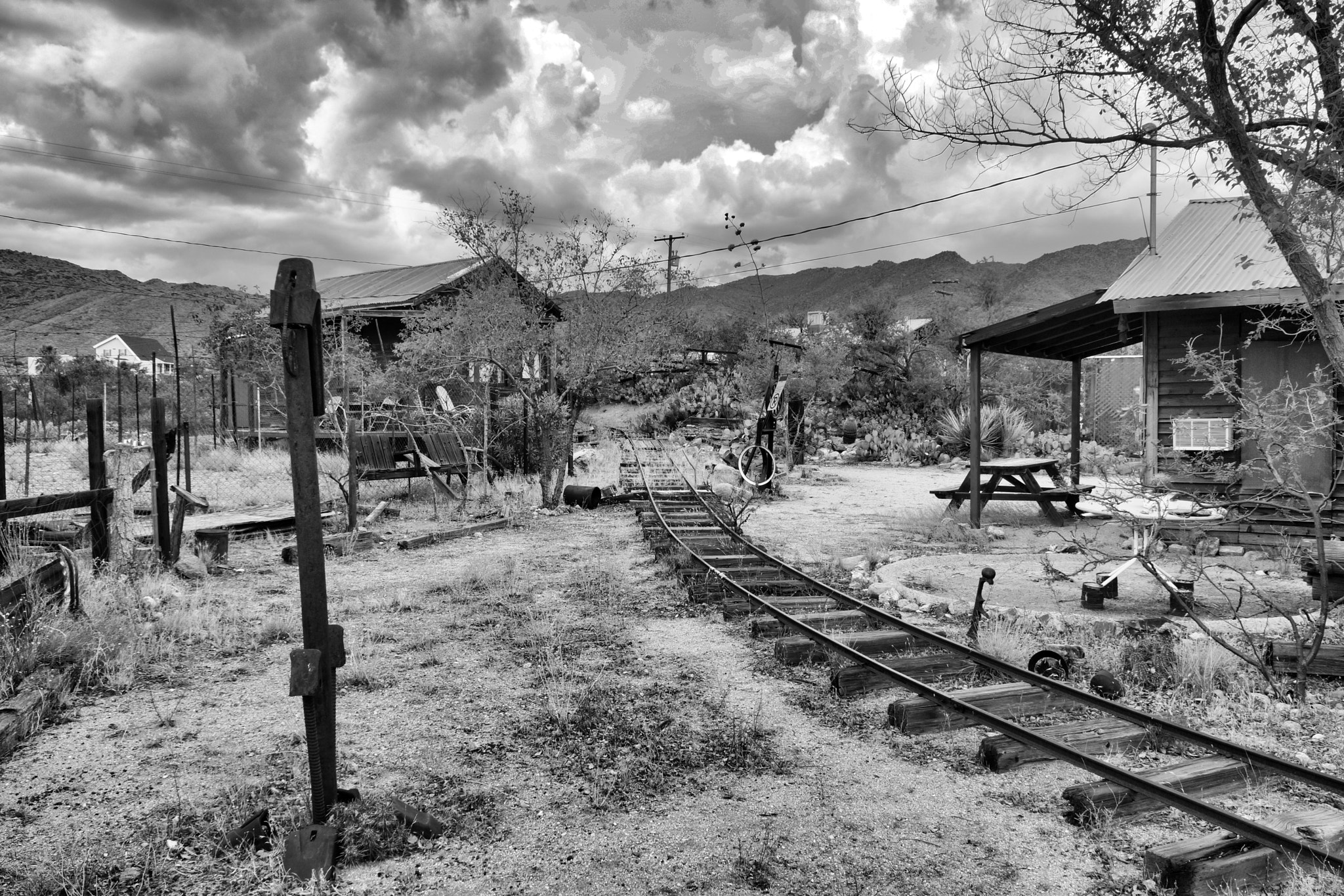 Hasselblad Lunar sample photo. Along the tracks photography