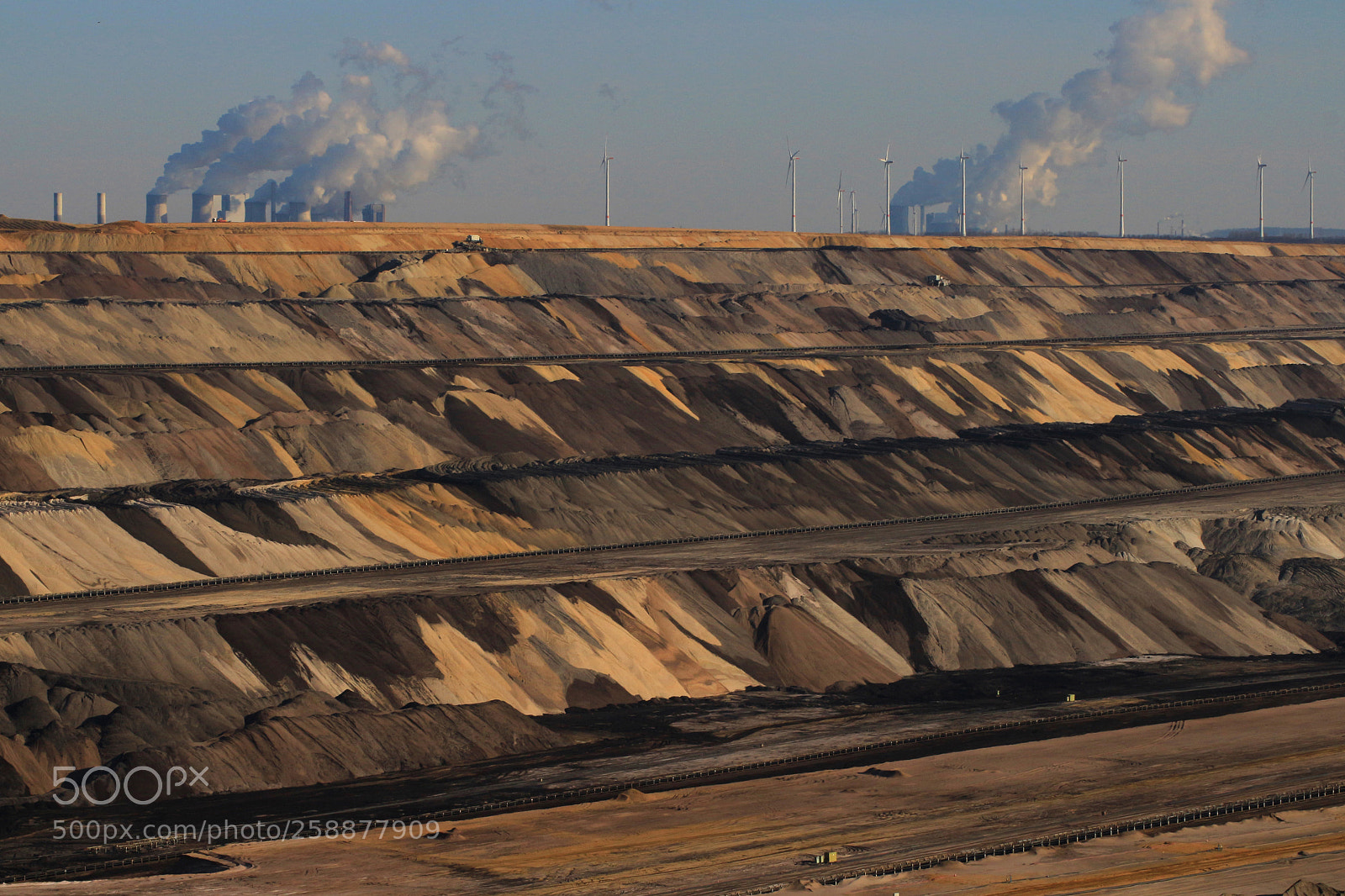 Canon EOS 700D (EOS Rebel T5i / EOS Kiss X7i) sample photo. Open-cast mining photography