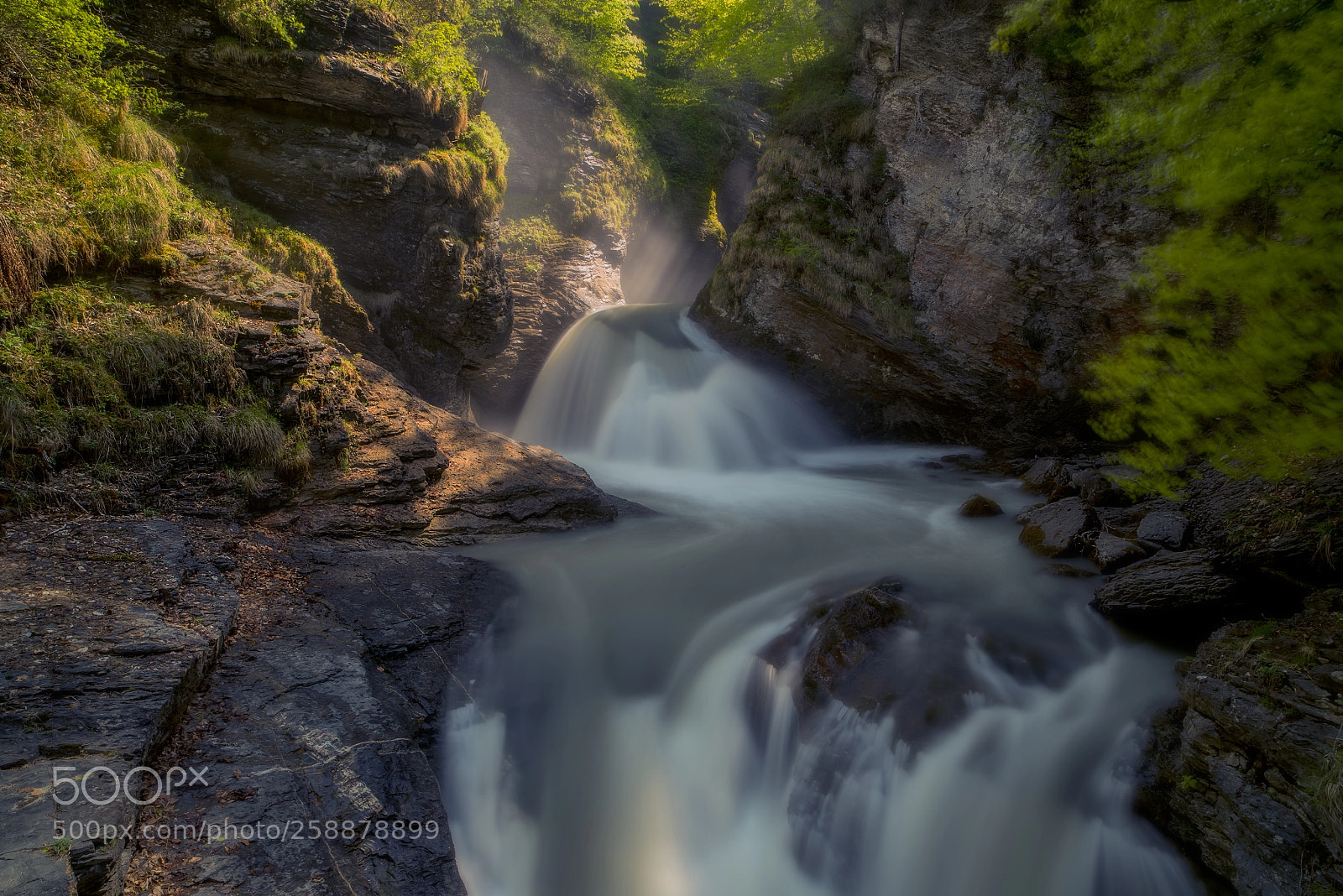 Nikon D810 sample photo. Waterfall photography