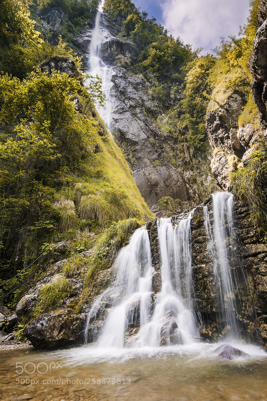 Nikon D610 sample photo. Cascata della froda photography