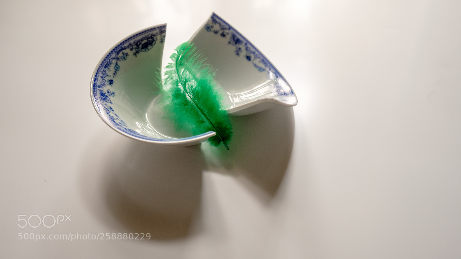 Fujifilm X-T2 sample photo. Broken dishes into two photography