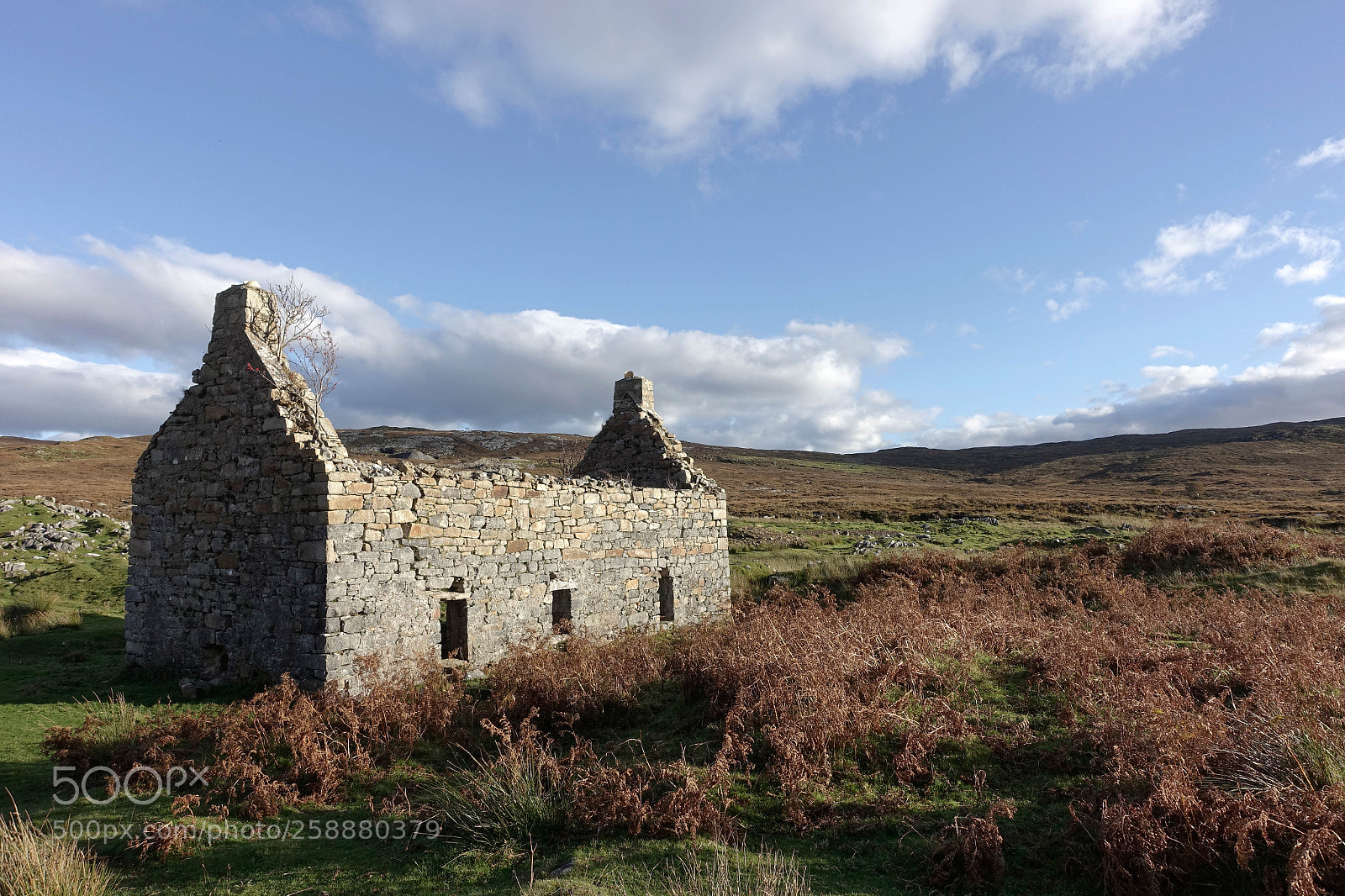 Sony Cyber-shot DSC-RX100 III sample photo. Ruined cottage at kilchrist photography