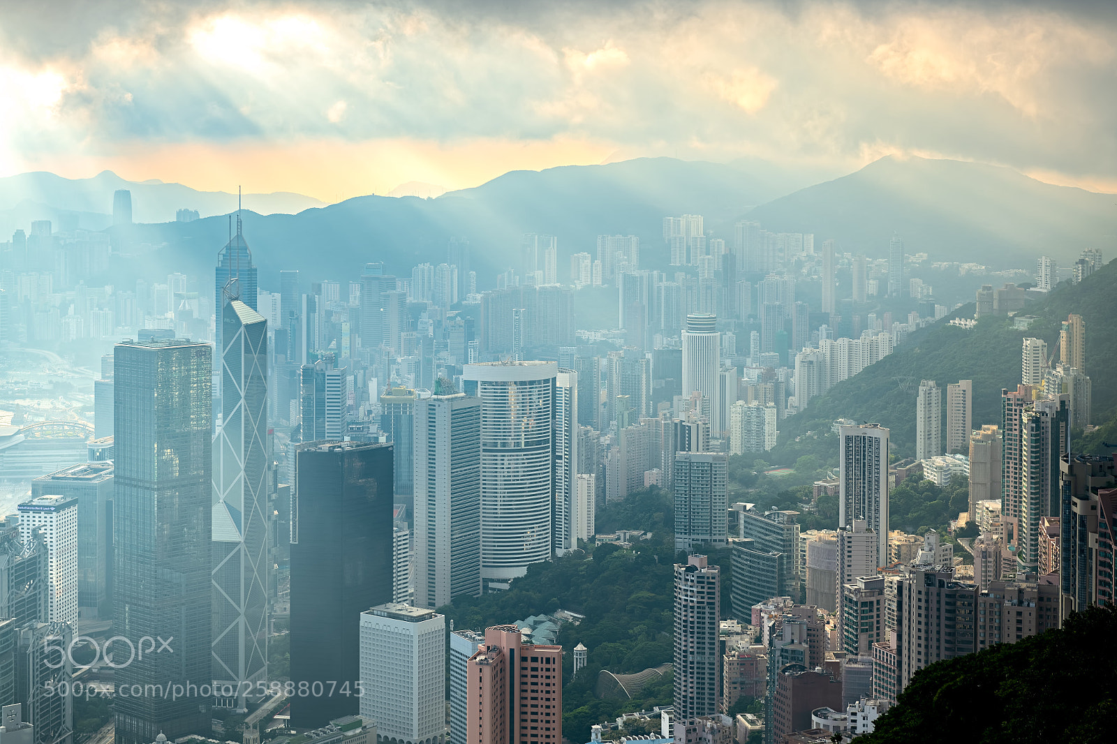 Nikon D850 sample photo. Morning ray in hong photography