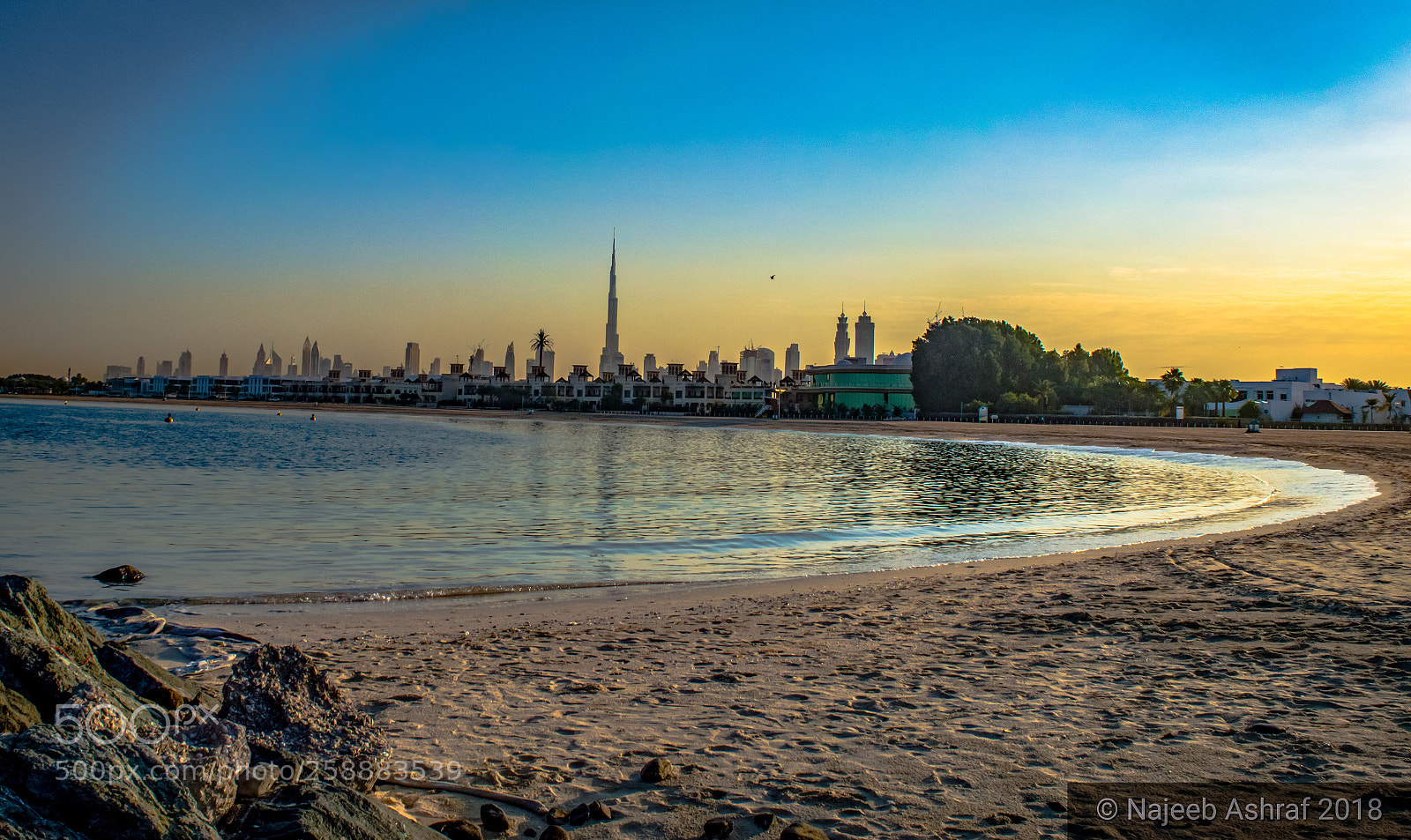 Nikon D3200 sample photo. Jumeirah beach photography