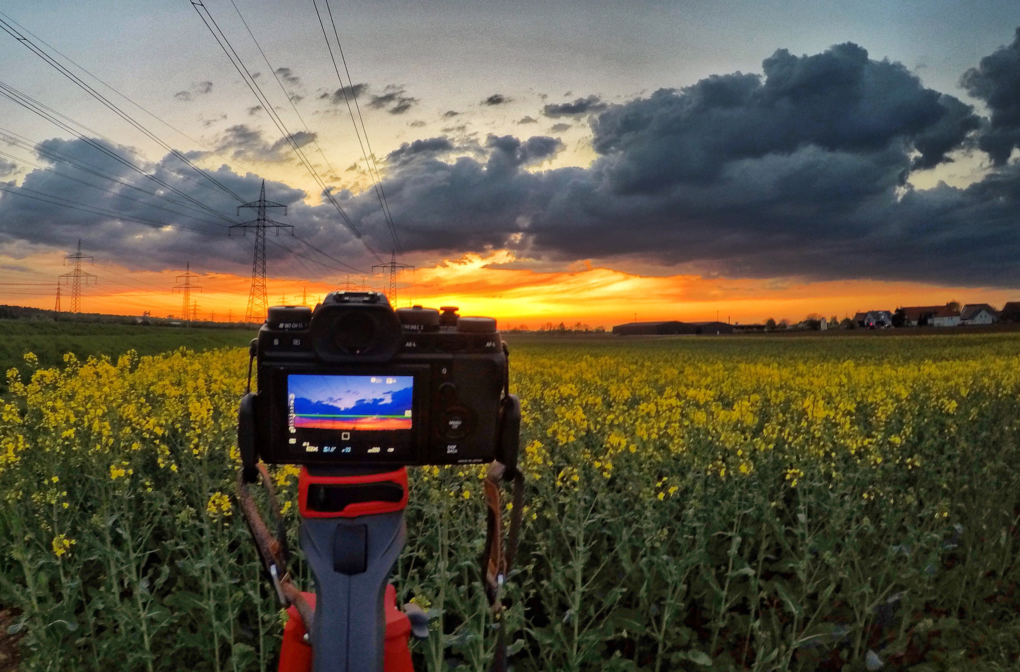 GoPro Hero5 Black sample photo. Sunset photography