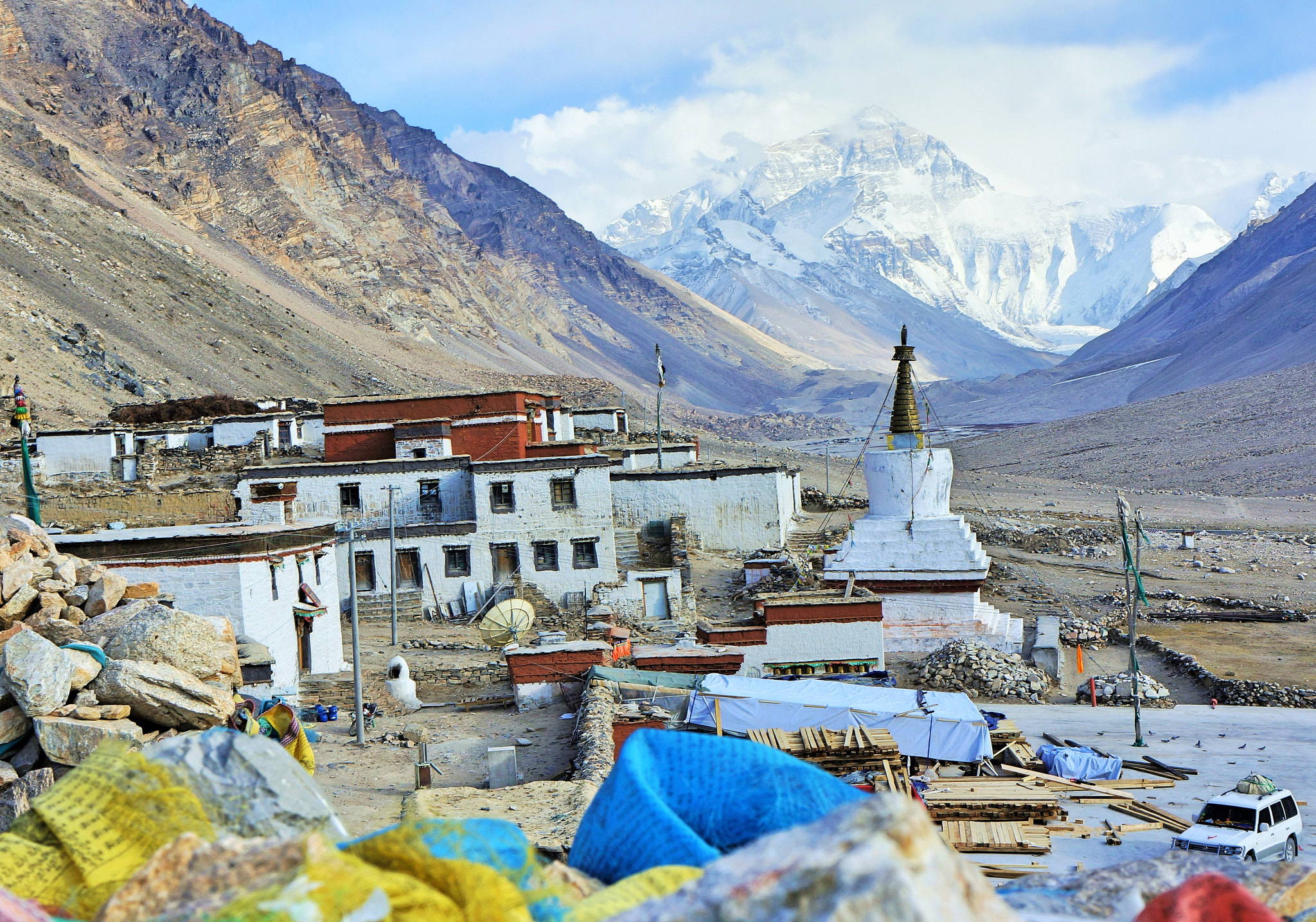 Sony Alpha NEX-5N sample photo. Rongphu monastery, tibet photography