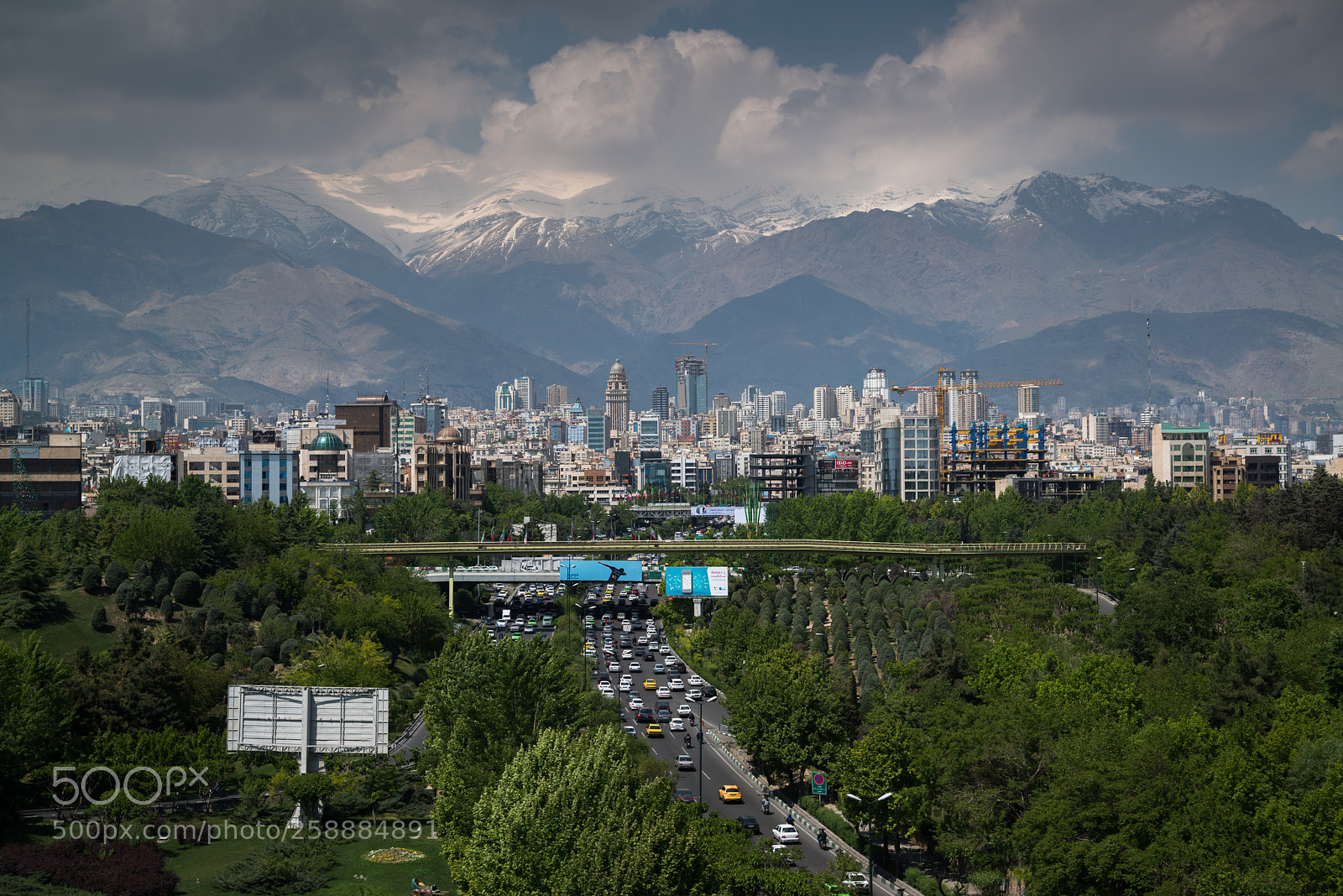 Nikon D800 sample photo. Tehran view photography