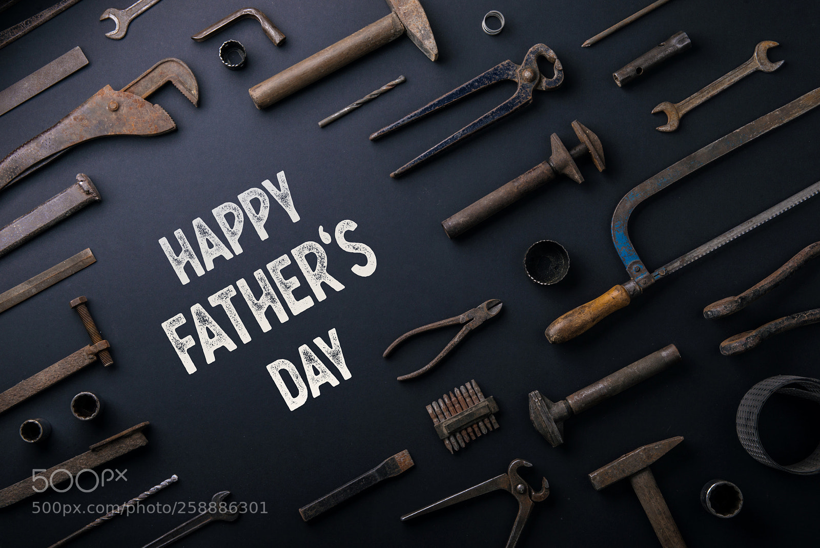 Nikon D800 sample photo. Fathers day greeting card photography