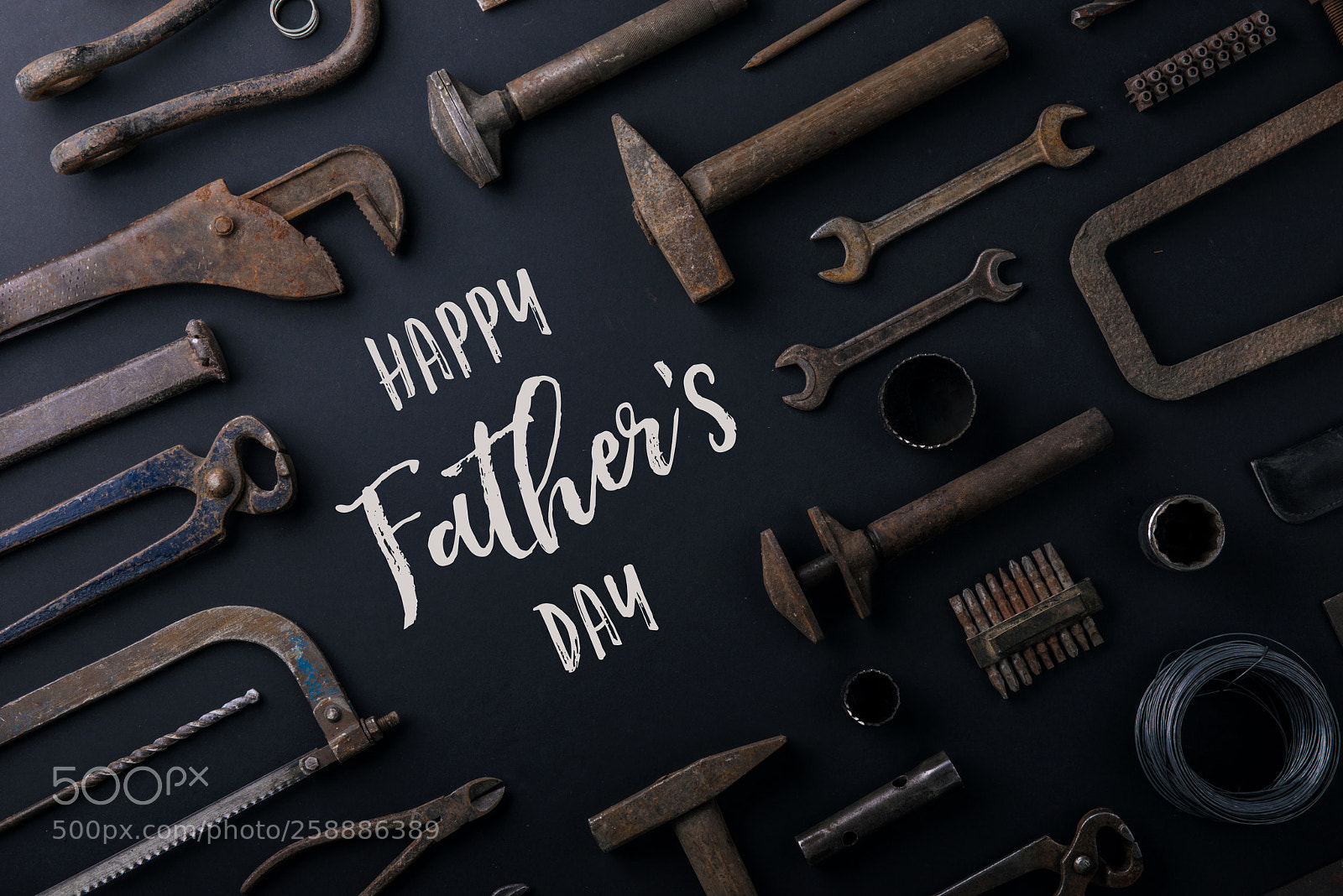 Nikon D800 sample photo. Fathers day greeting card photography
