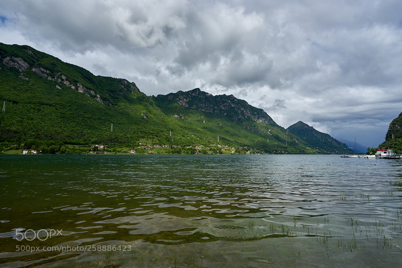 Sony a7 II sample photo. Lago d'idro italy photography