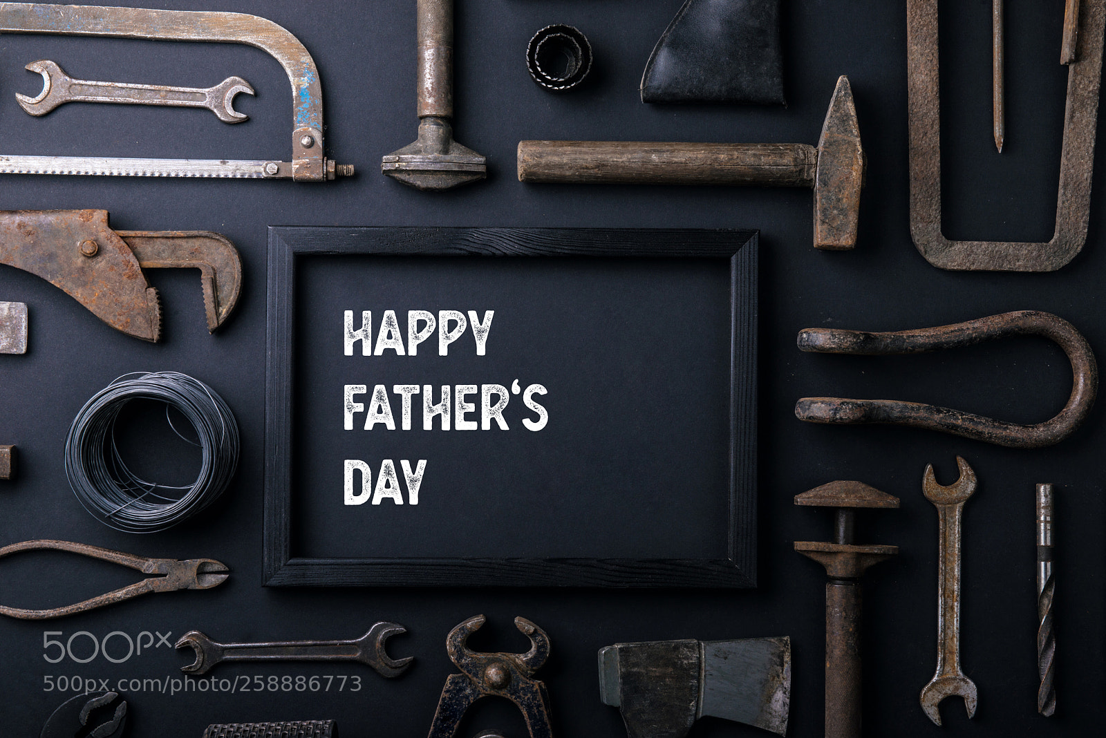 Nikon D800 sample photo. Fathers day greeting card photography