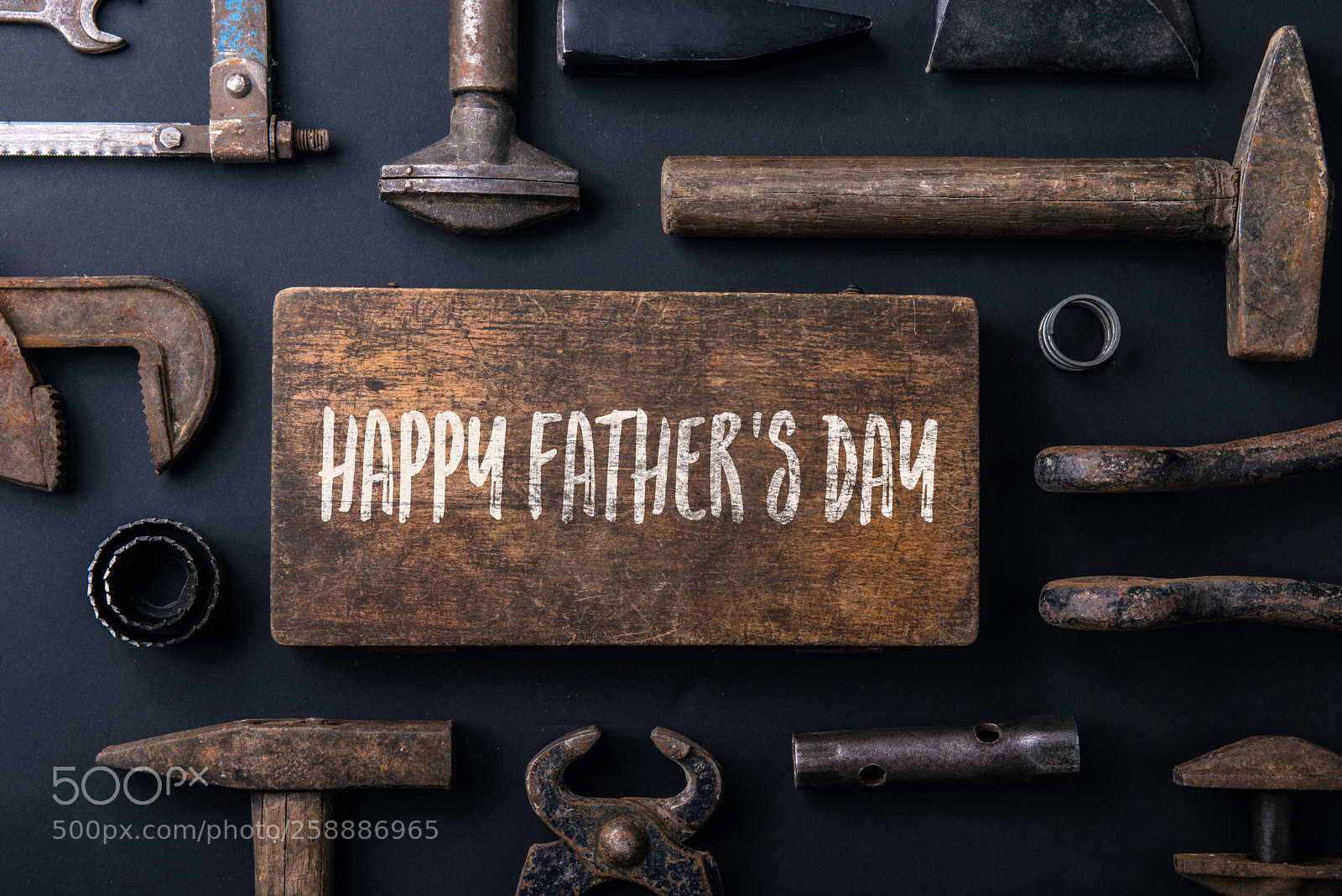Nikon D800 sample photo. Fathers day greeting card photography