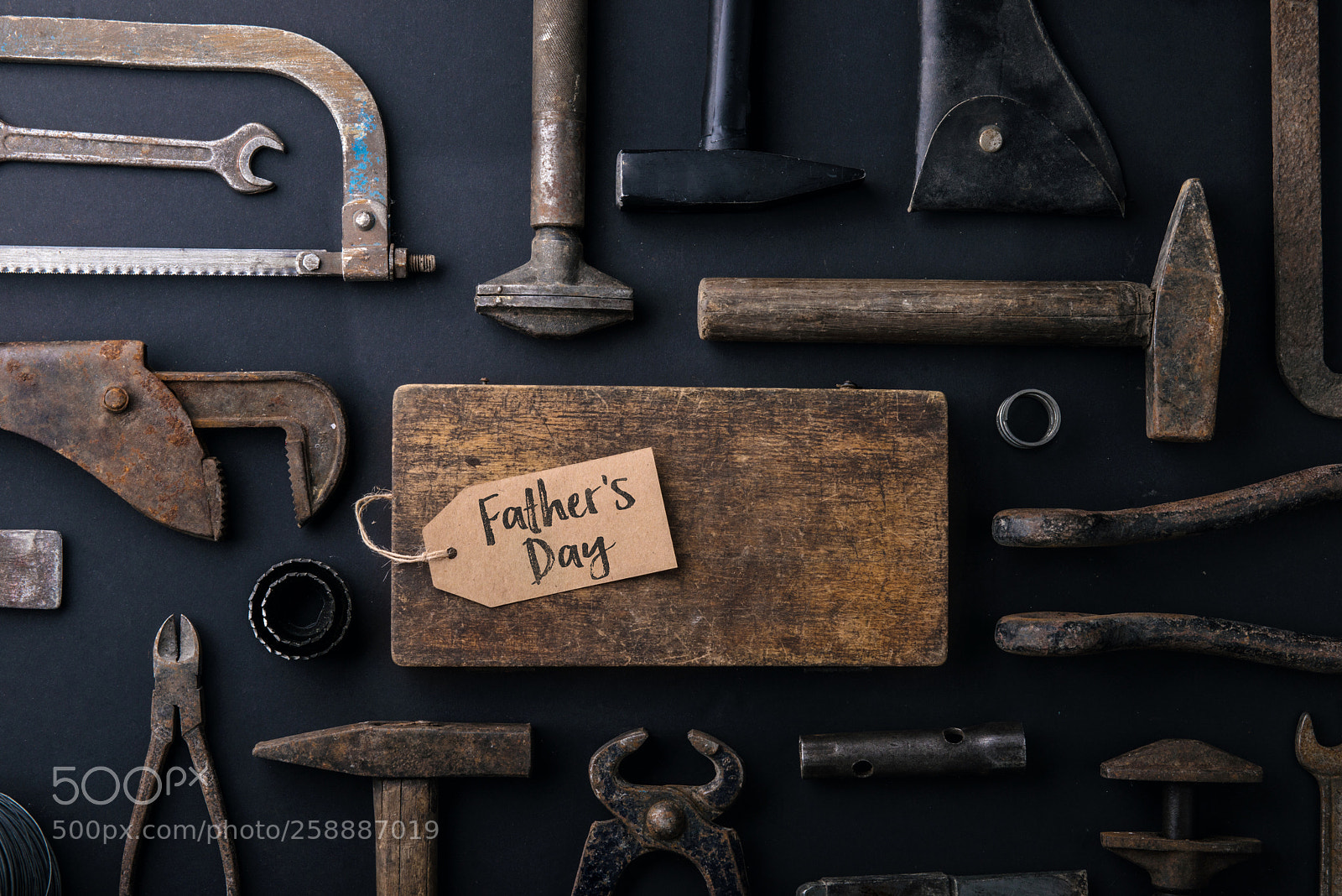 Nikon D800 sample photo. Fathers day greeting card photography