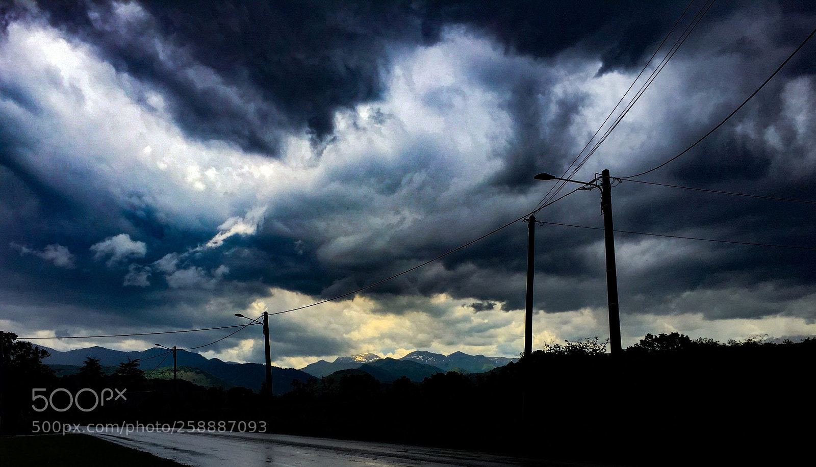 Apple iPhone 6 sample photo. Ciel d orage sur photography