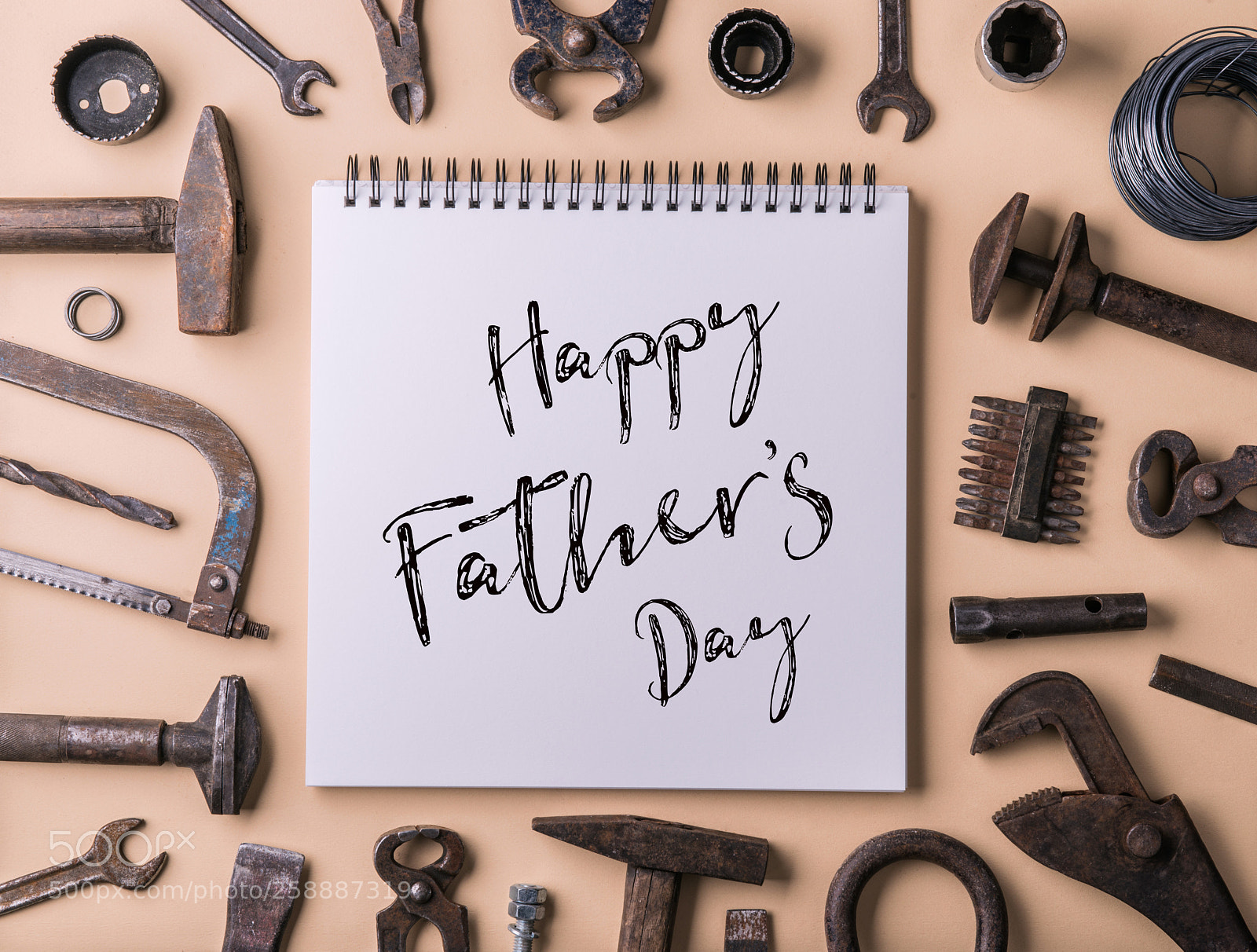 Nikon D800 sample photo. Fathers day greeting card photography