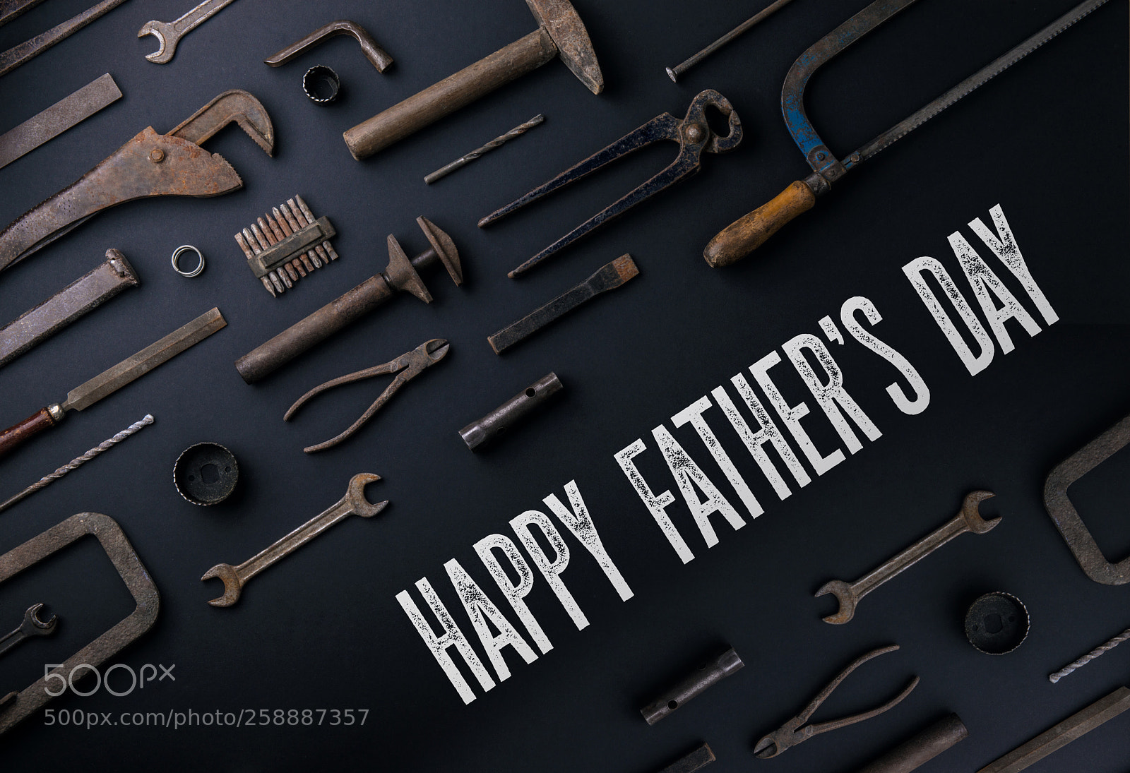 Nikon D800 sample photo. Fathers day greeting card photography