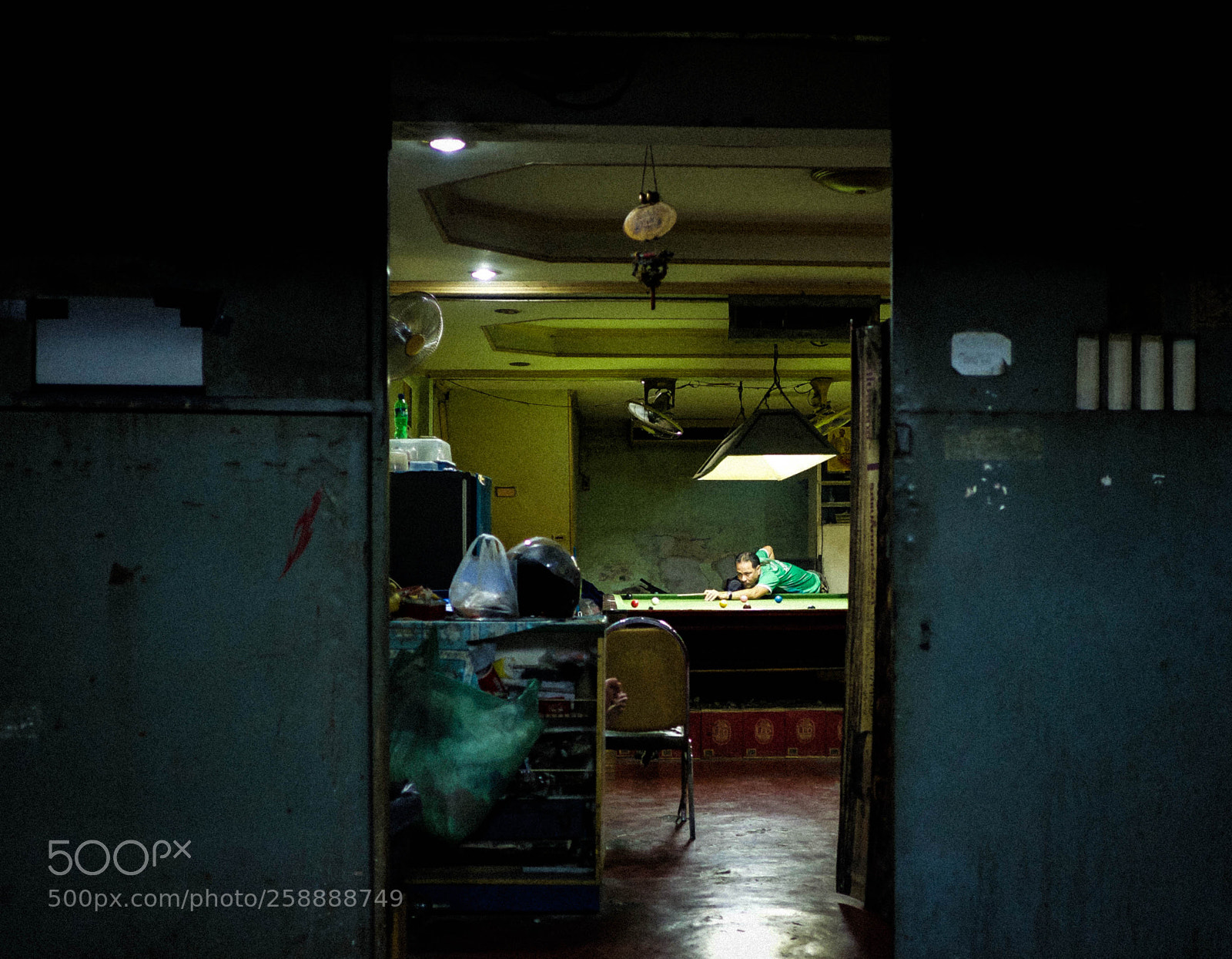 Fujifilm X-T10 sample photo. Back alley billiards photography