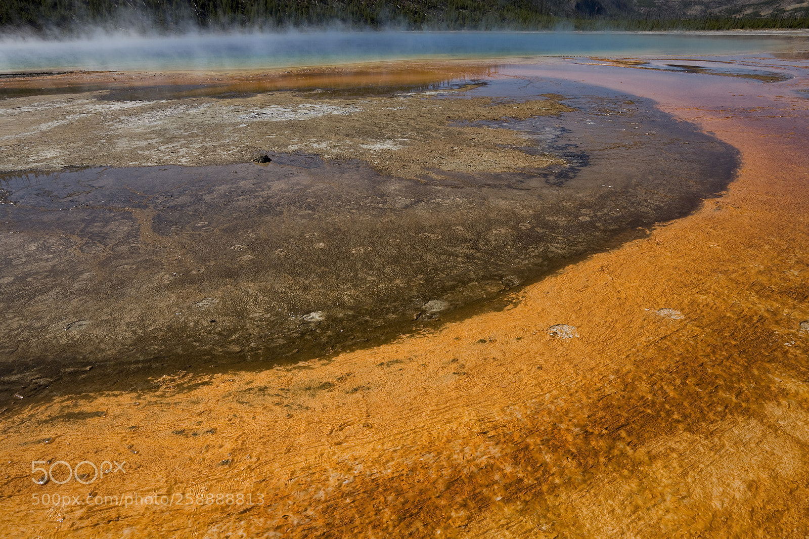 Canon EOS-1Ds Mark III sample photo. Grand prismatic spring photography