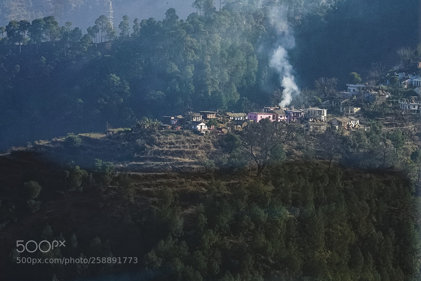 Sony a7R II sample photo. Smoke in the hills! photography
