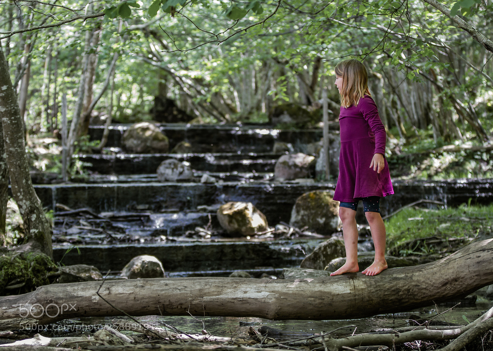 Canon EOS 7D sample photo. Fun in the stream photography