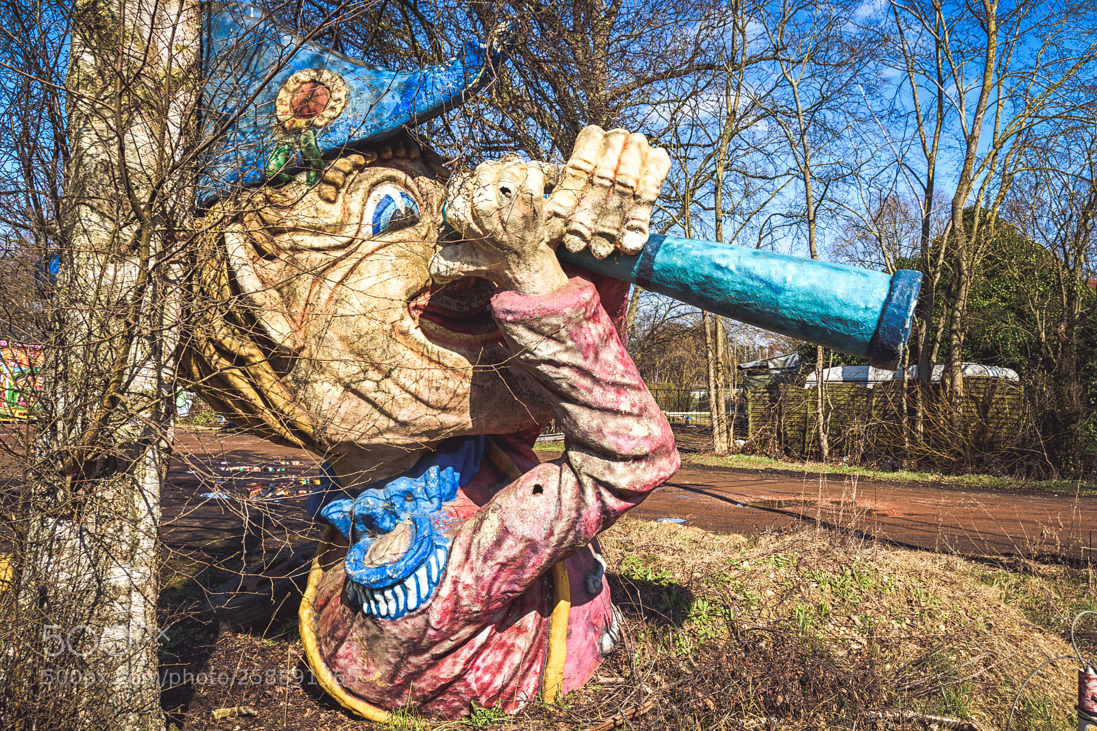 Nikon D5500 sample photo. Carnival graveyard - a photography
