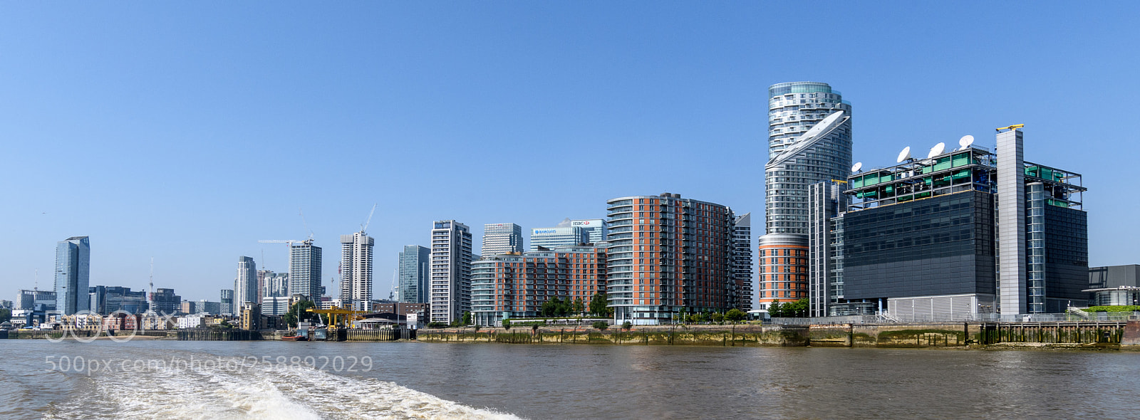 Nikon D500 sample photo. London from the river photography