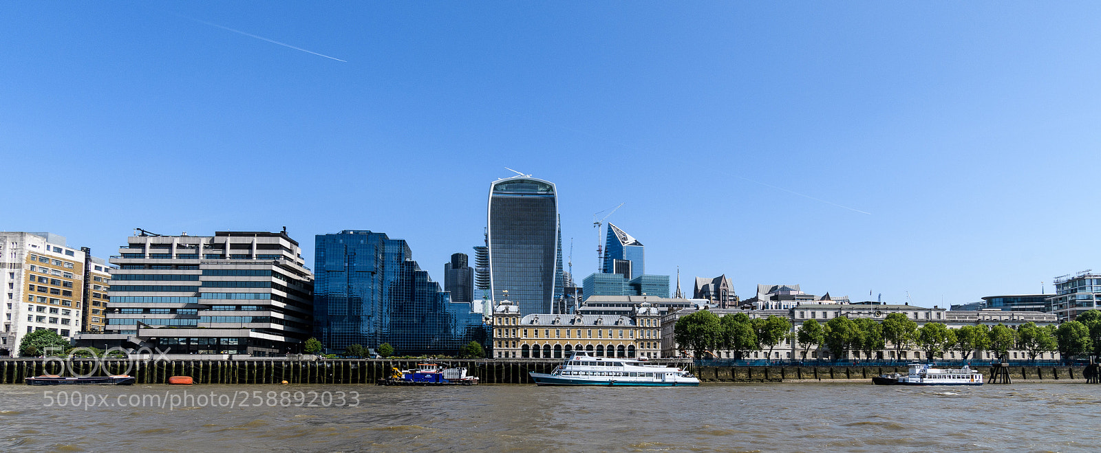 Nikon D500 sample photo. London from the river photography