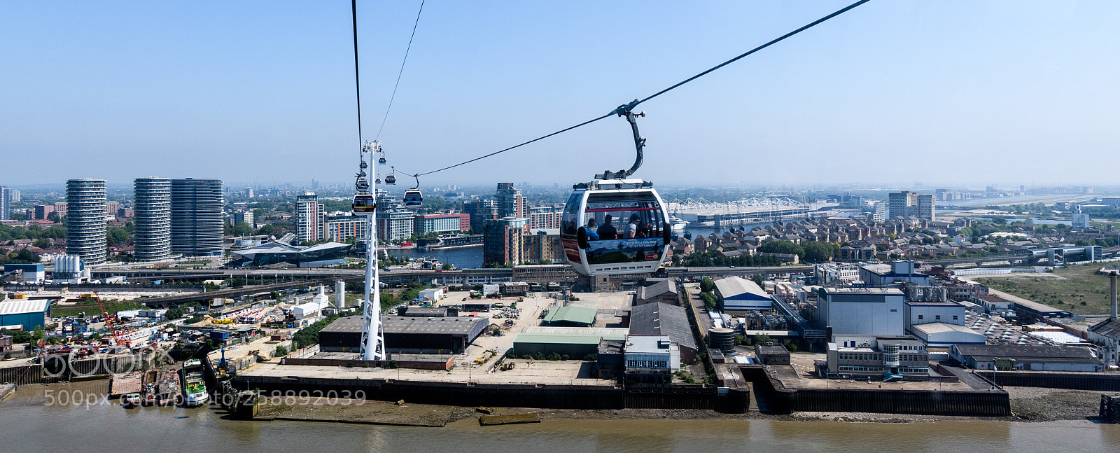 Nikon D500 sample photo. London from the emirates photography
