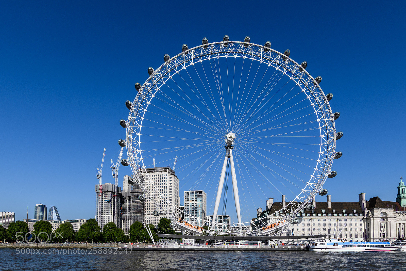 Nikon D500 sample photo. London eye from the photography