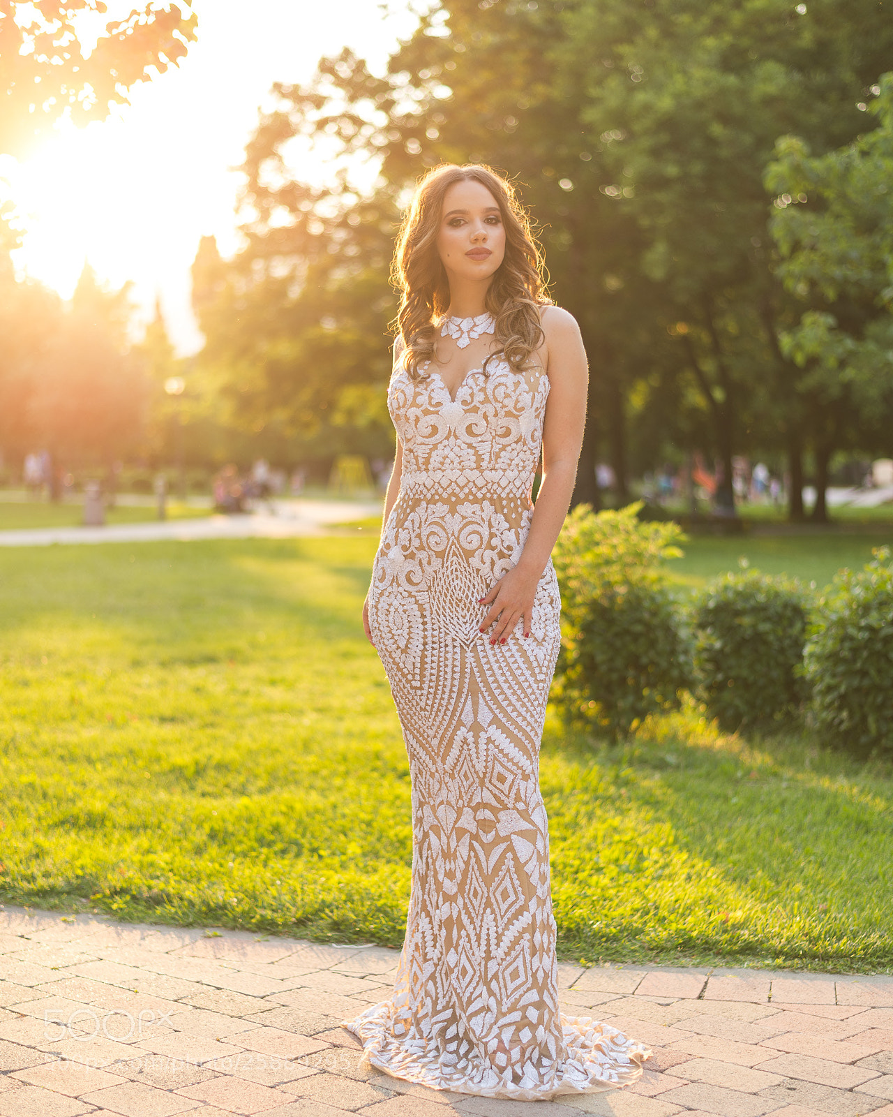Nikon D610 sample photo. White dress photography
