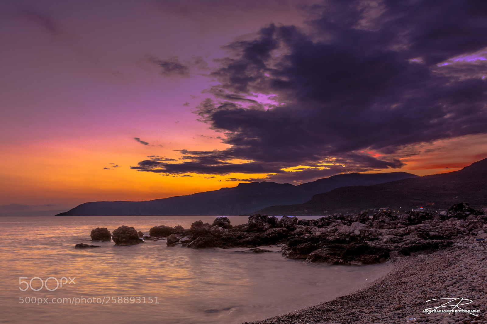 Nikon D7100 sample photo. Kardamyli sunset photography
