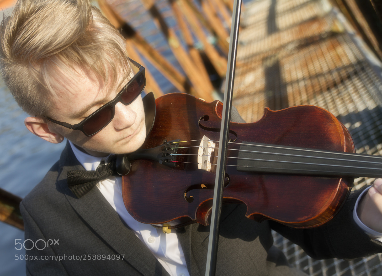 Canon EOS 7D sample photo. Fiddler photography