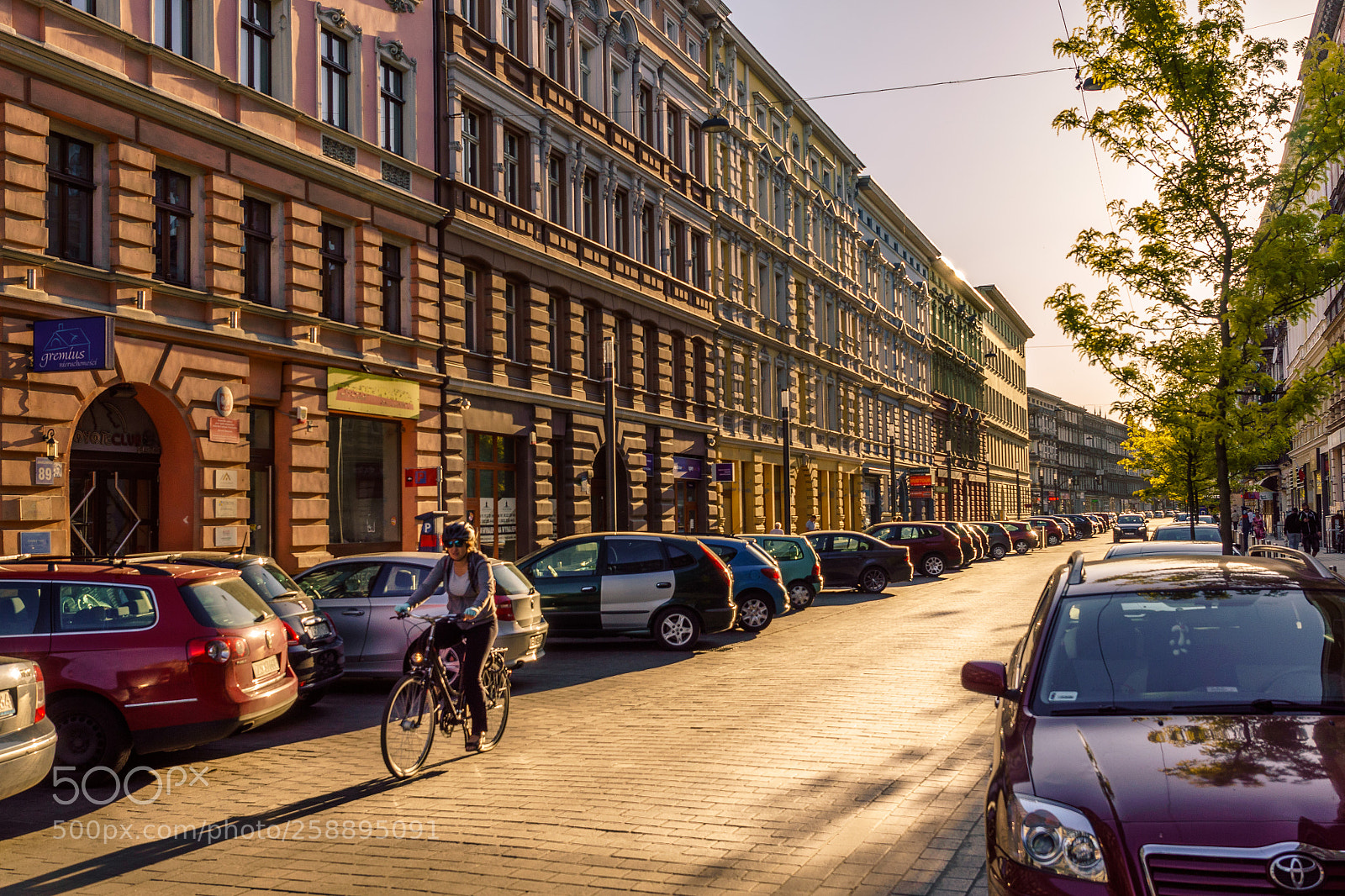 Sony SLT-A68 sample photo. Sunset at jagiellonska street photography