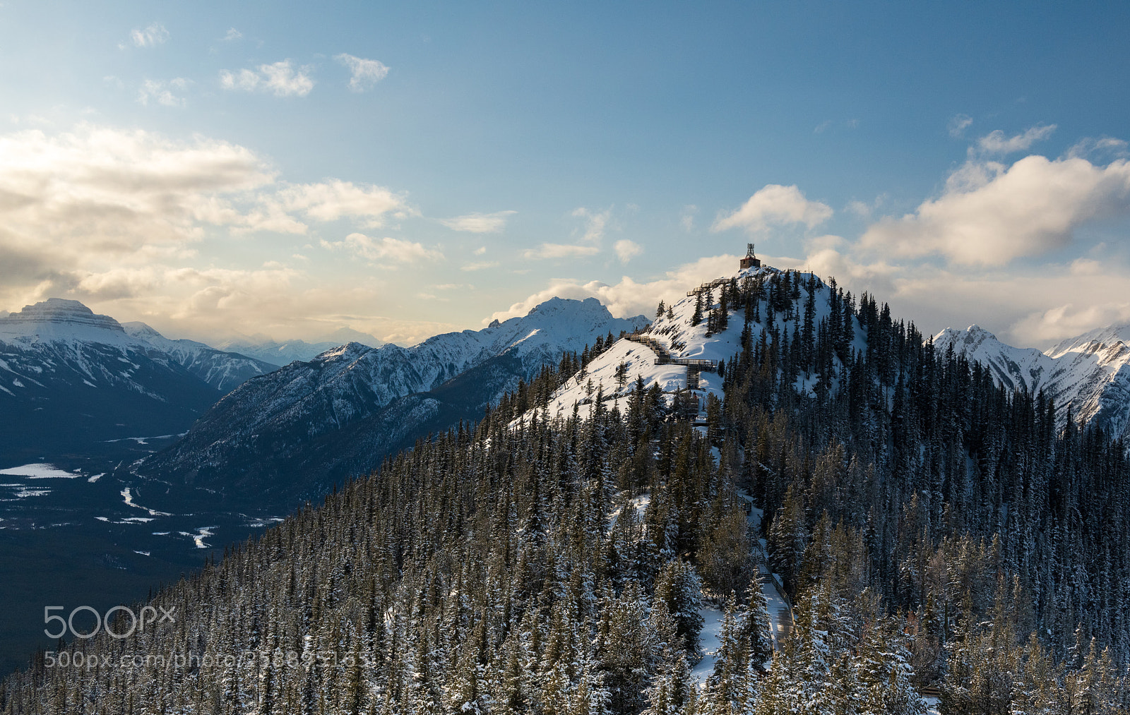 Nikon D850 sample photo. Banff, old weather station photography