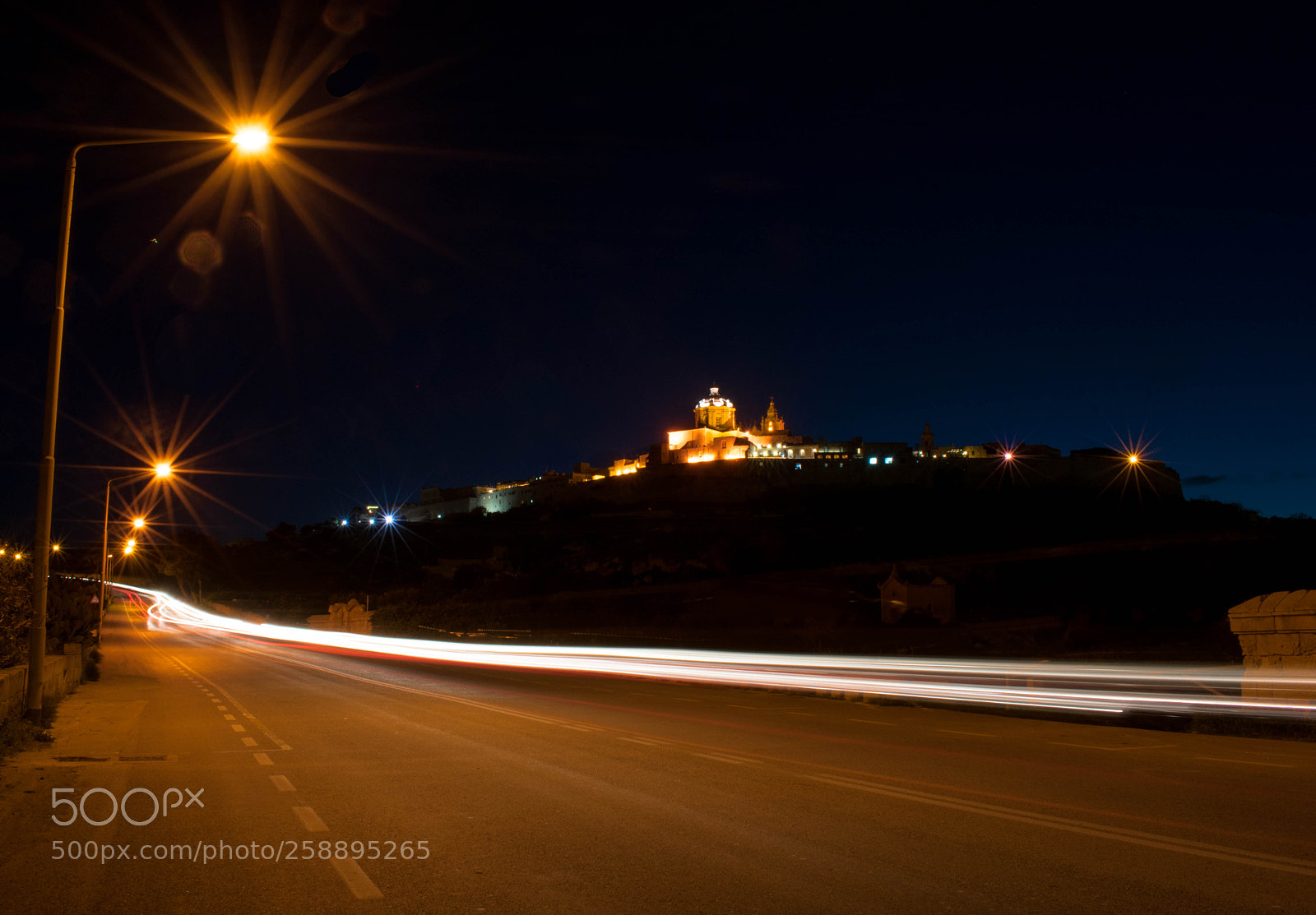 Nikon D3400 sample photo. Light painting under mdina photography