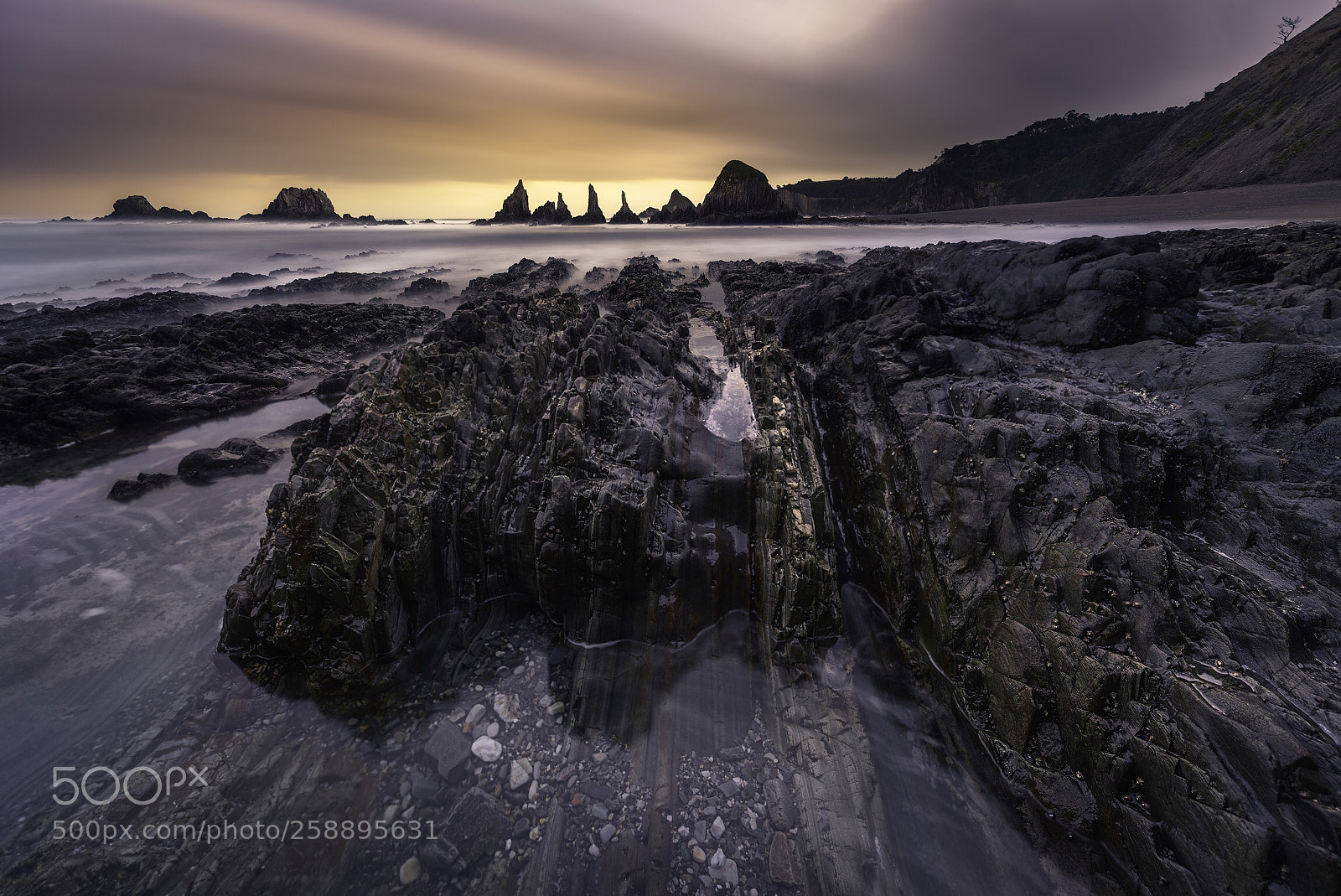 Nikon D810 sample photo. Low tide in gueir photography