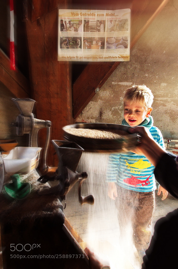 Pentax K-30 sample photo. Child in windmill 2 photography