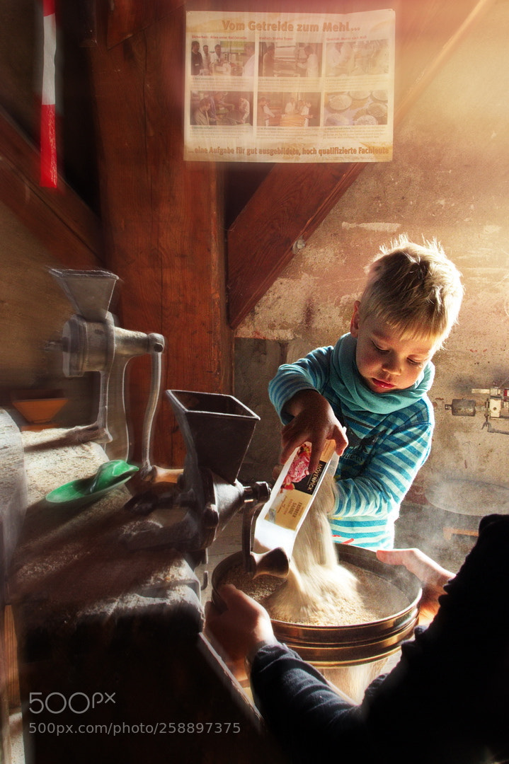 Pentax K-30 sample photo. Child in windmill 3 photography