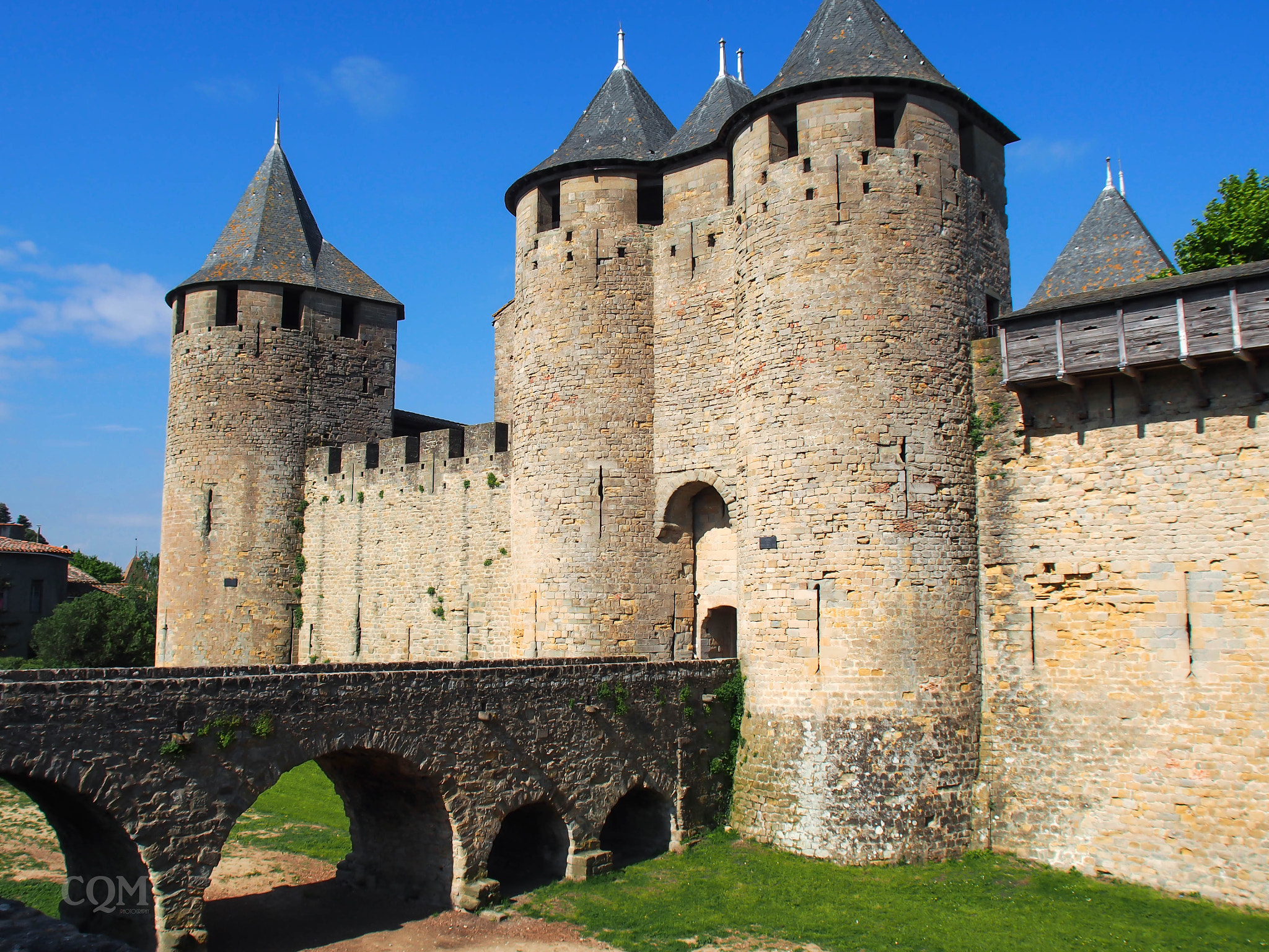 Olympus PEN E-P5 sample photo. Carcassonne castle photography