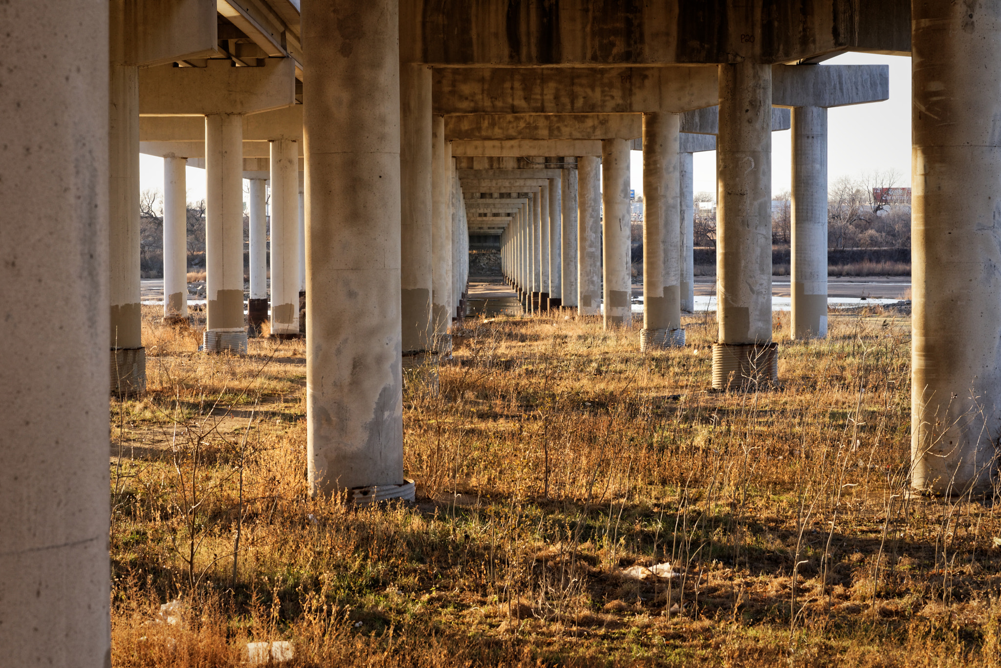 Nikon D750 sample photo. Sunset under the bridge photography