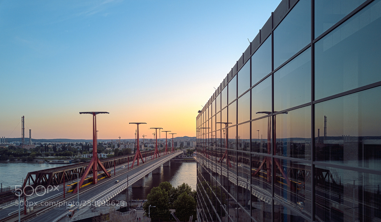 DJI FC220 sample photo. Reflection photography