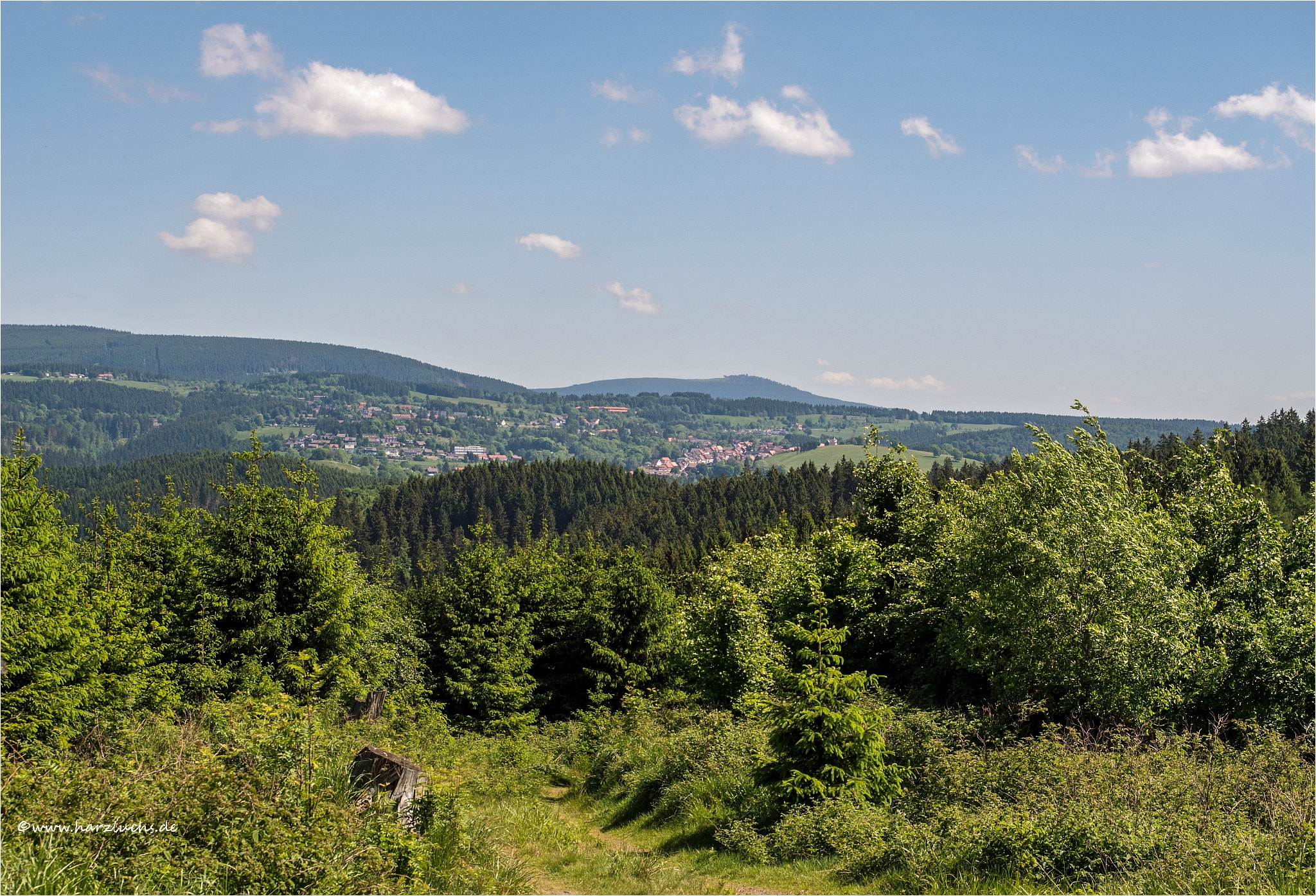 Panasonic Lumix DC-GX9 sample photo. Blick auf st. andreasberg photography