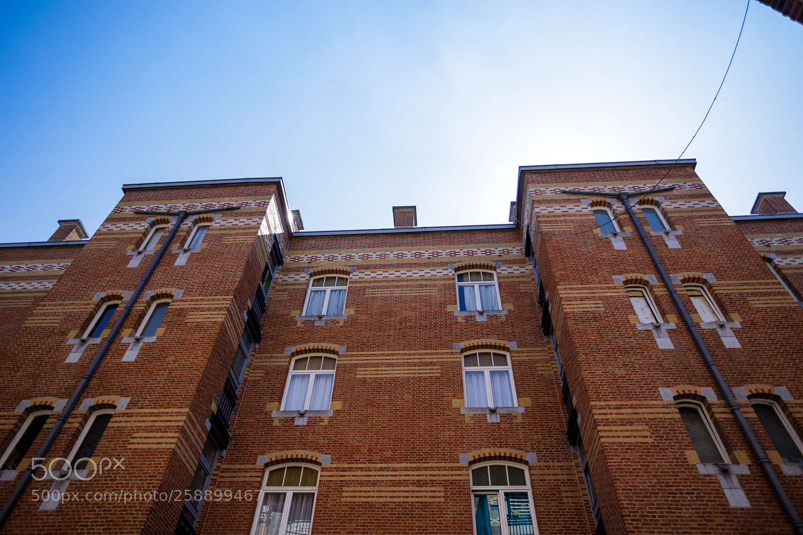 Canon EOS 6D Mark II sample photo. Old public housing photography