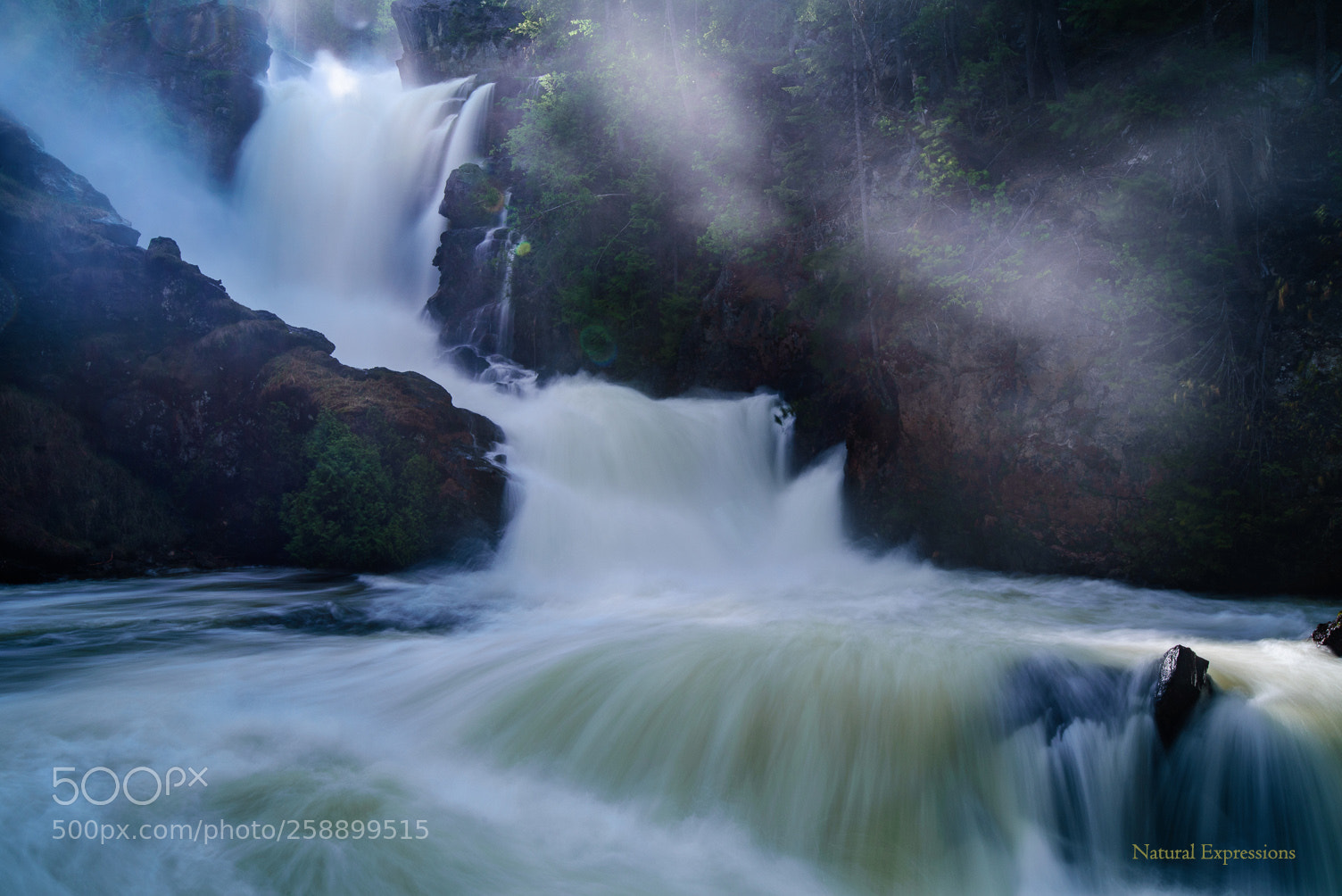 Nikon D750 sample photo. Albas waterfalls photography