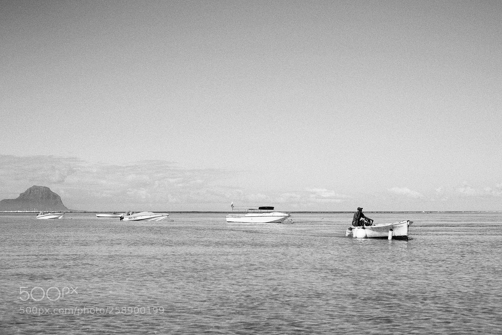 Sony a7S II sample photo. Fisherman boat photography
