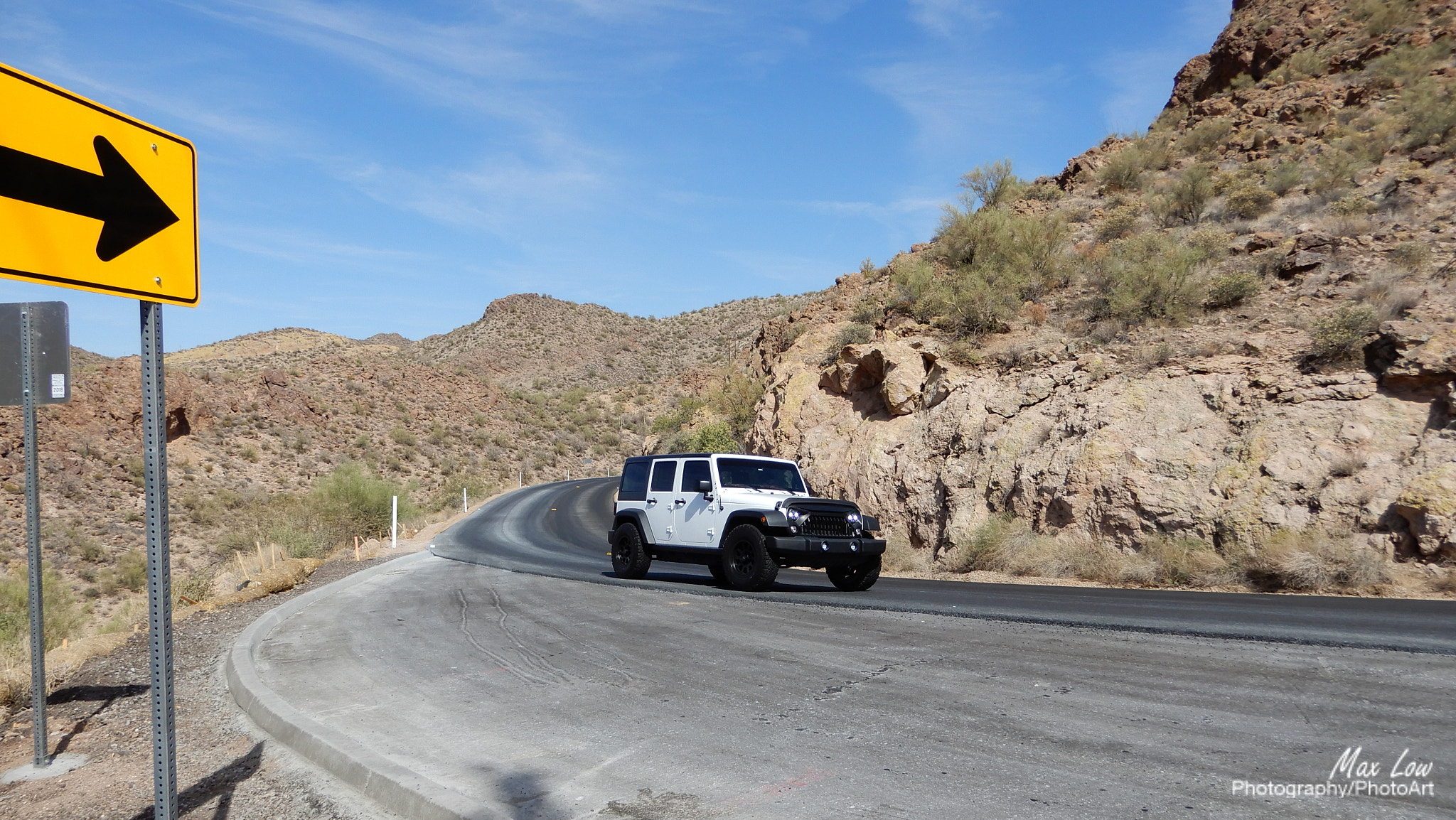 Nikon Coolpix A900 sample photo. White jeep photography