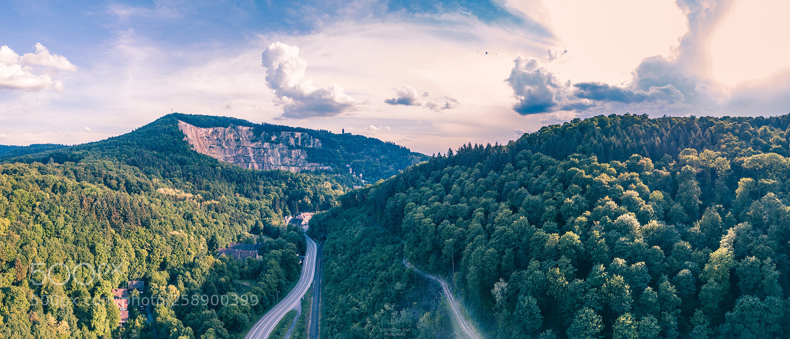 DJI FC220 sample photo. Evening shot with mavic photography