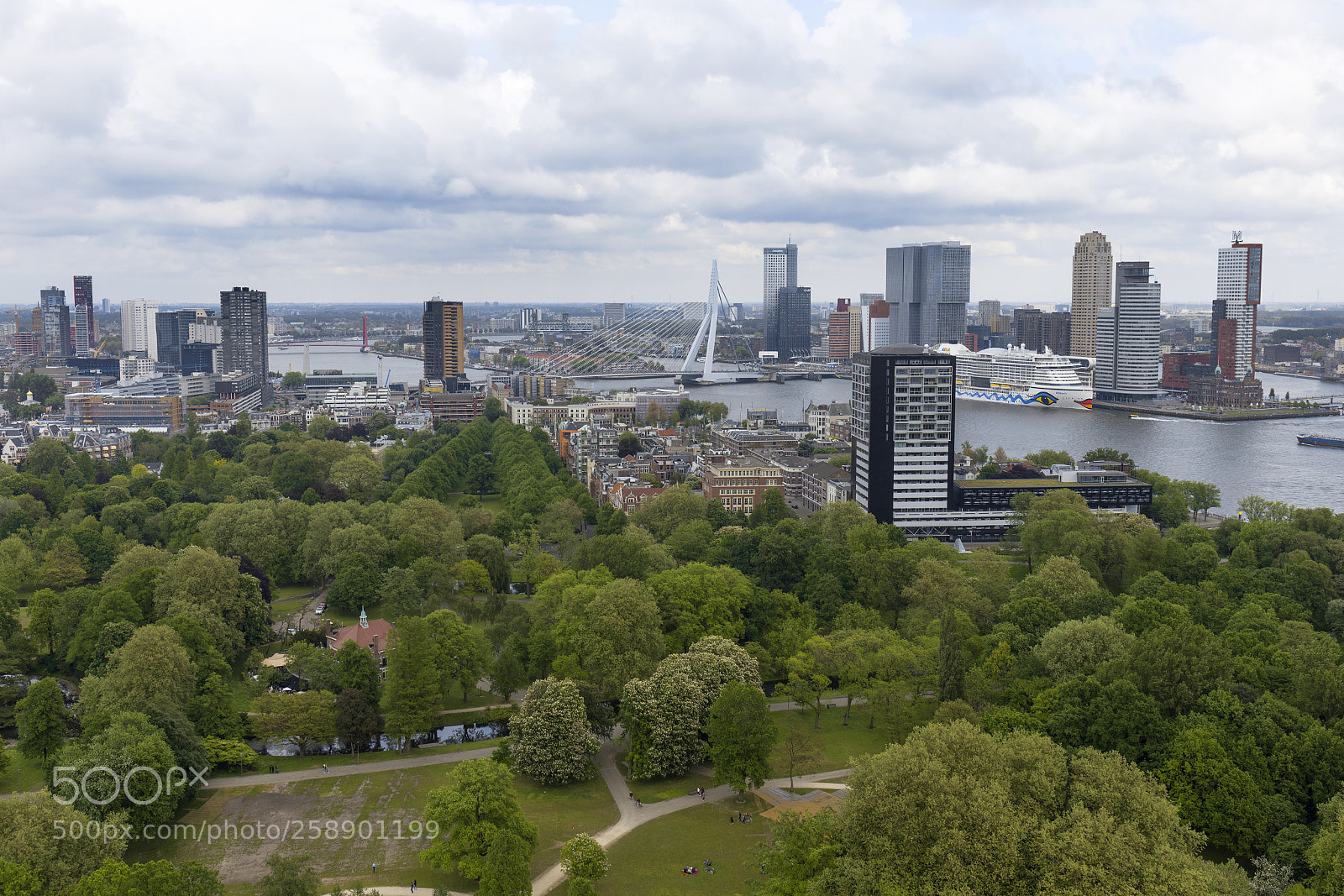 Canon EOS 6D sample photo. The view over rotterdam photography