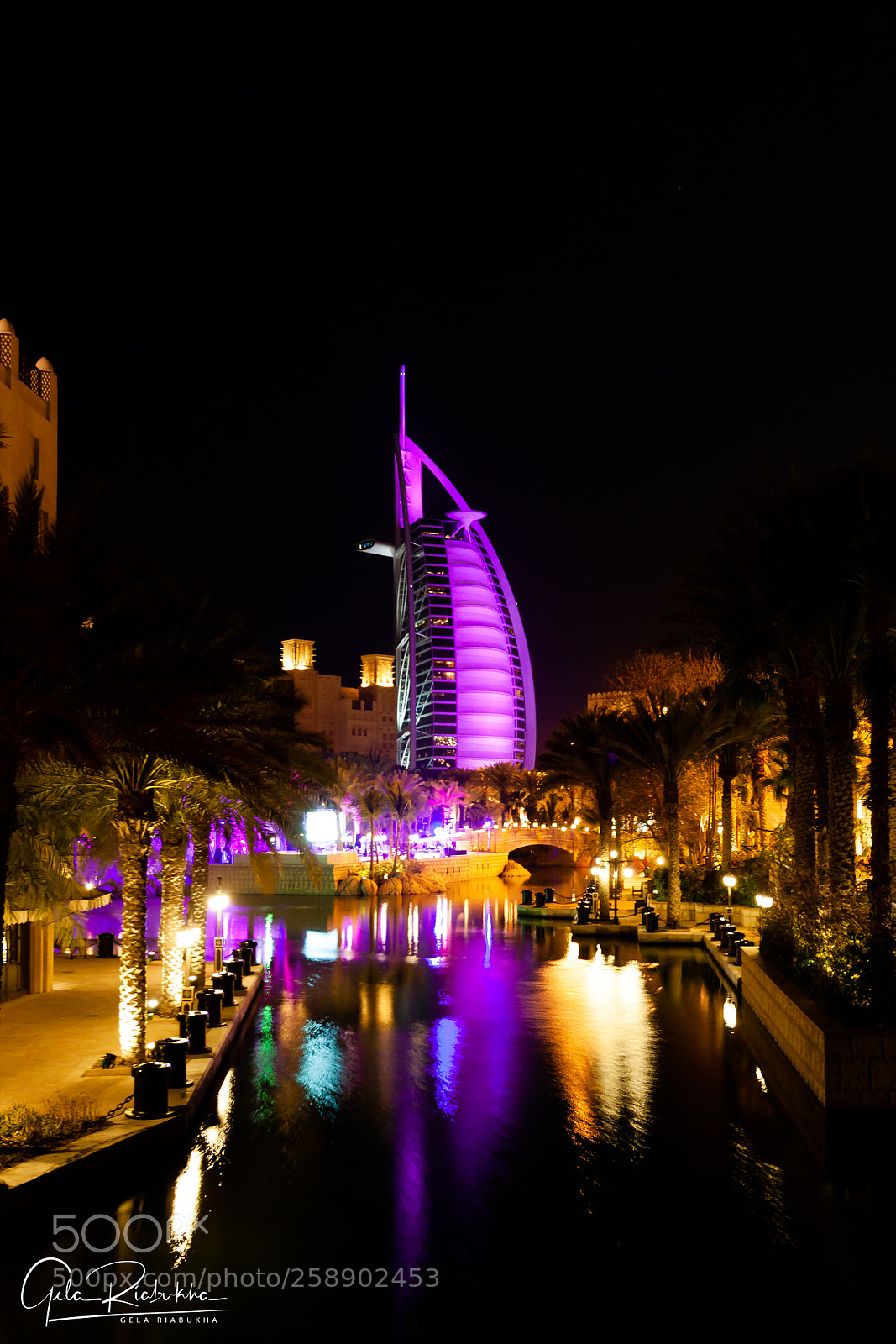 Canon EOS 500D (EOS Rebel T1i / EOS Kiss X3) sample photo. Burj al arab photography