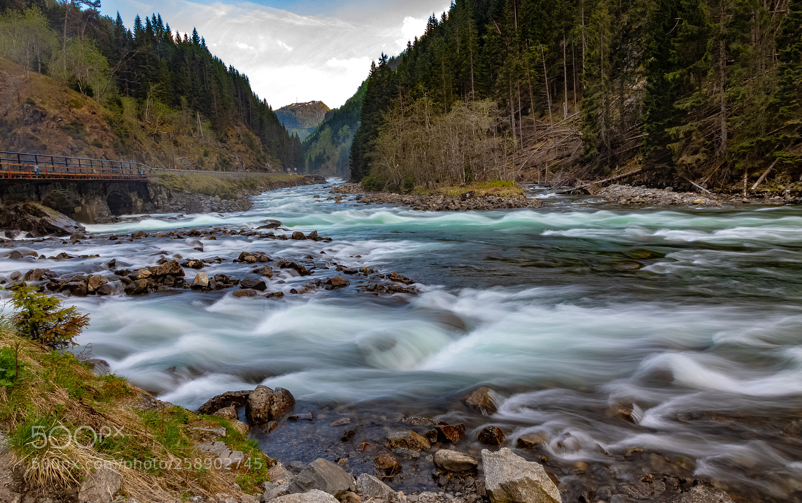 Canon EOS 6D Mark II sample photo. Soft river photography